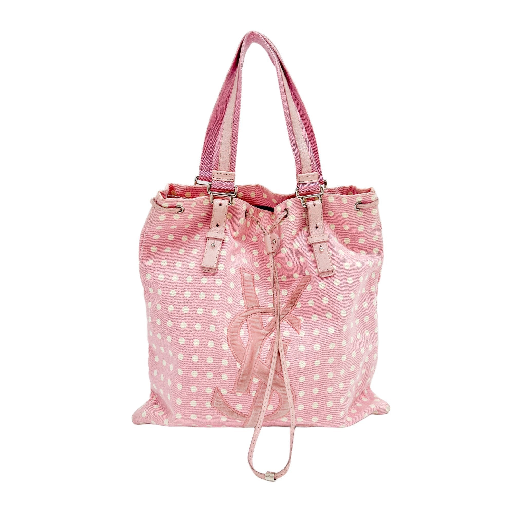 Pink Canvas Tote Bag