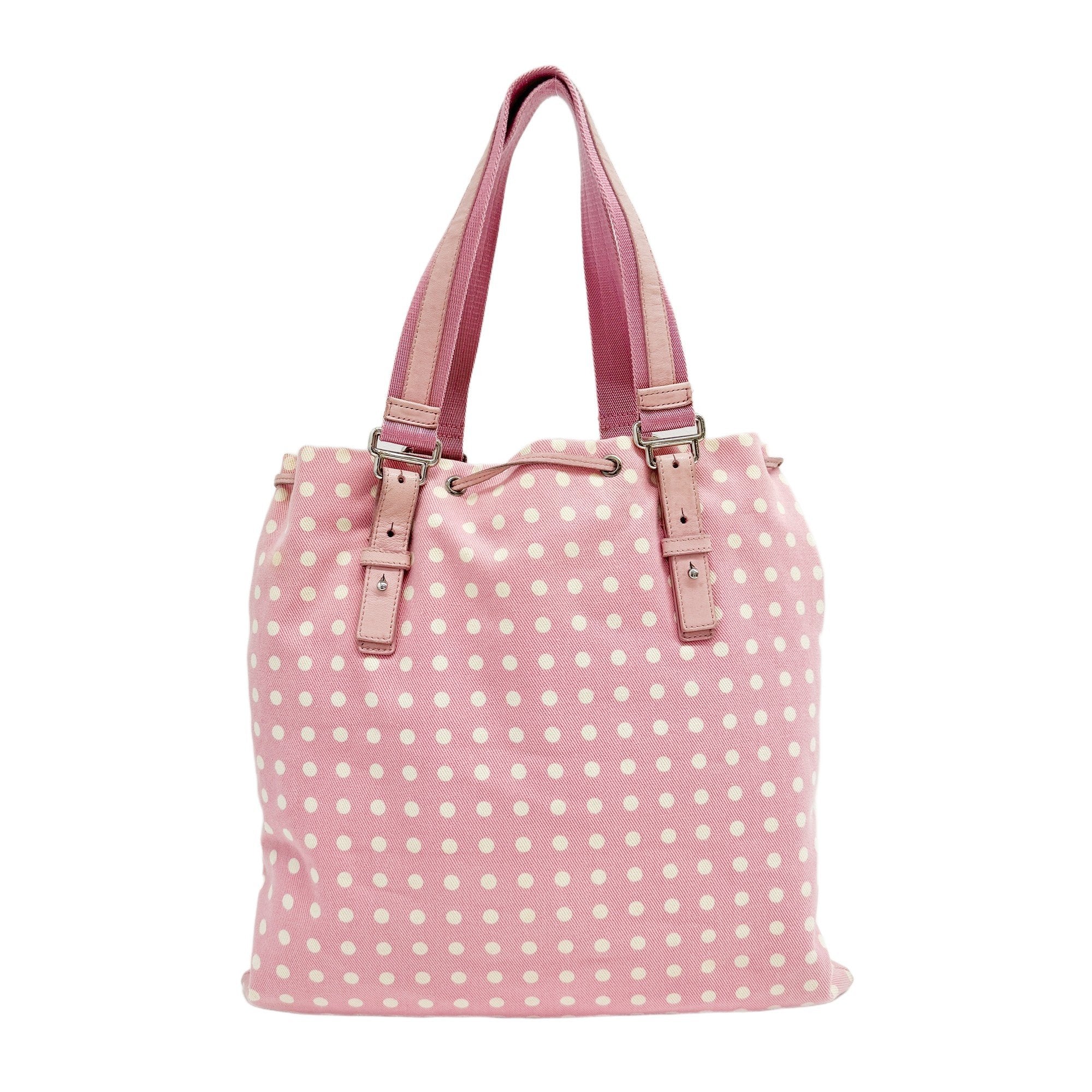 Pink Canvas Tote Bag