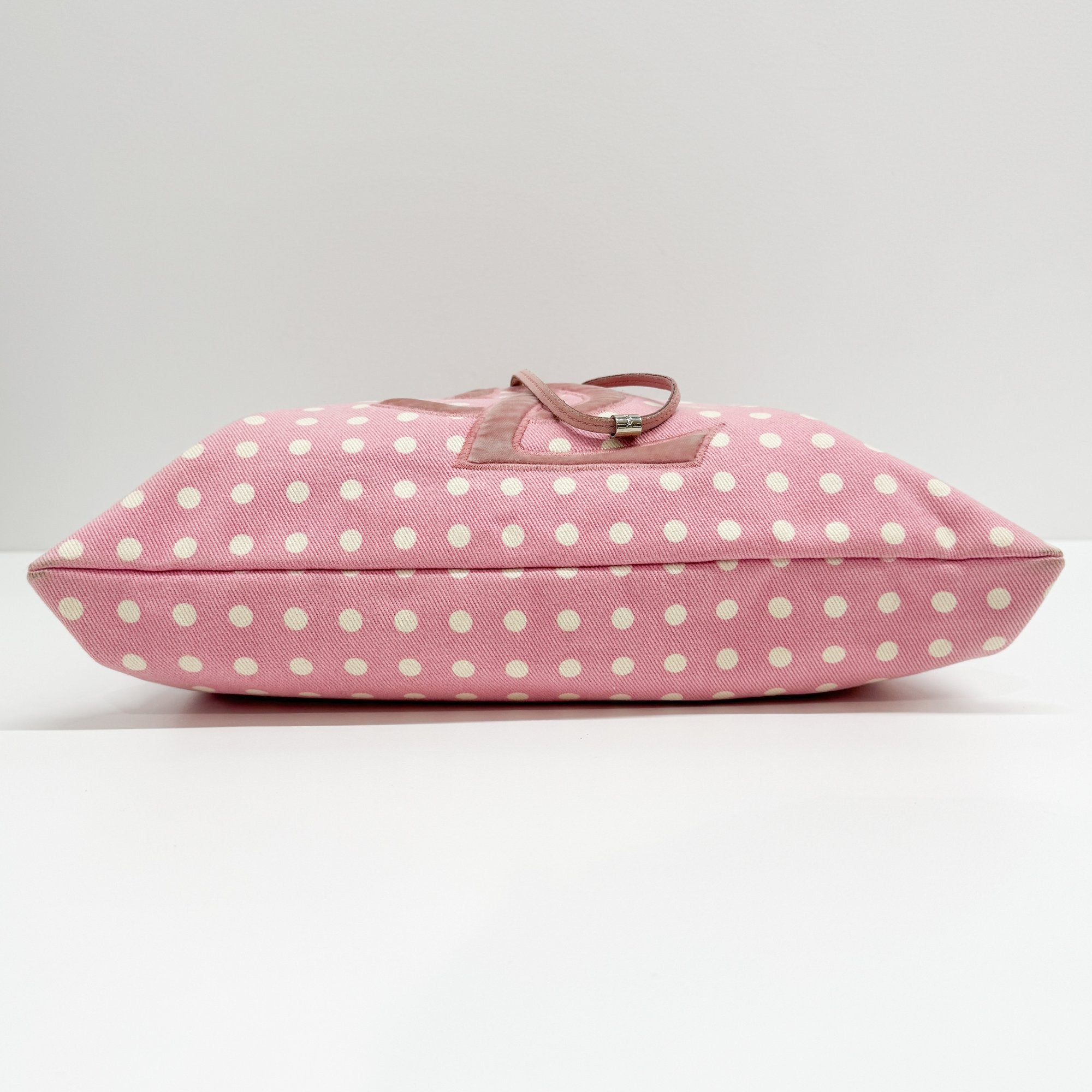 Pink Canvas Tote Bag