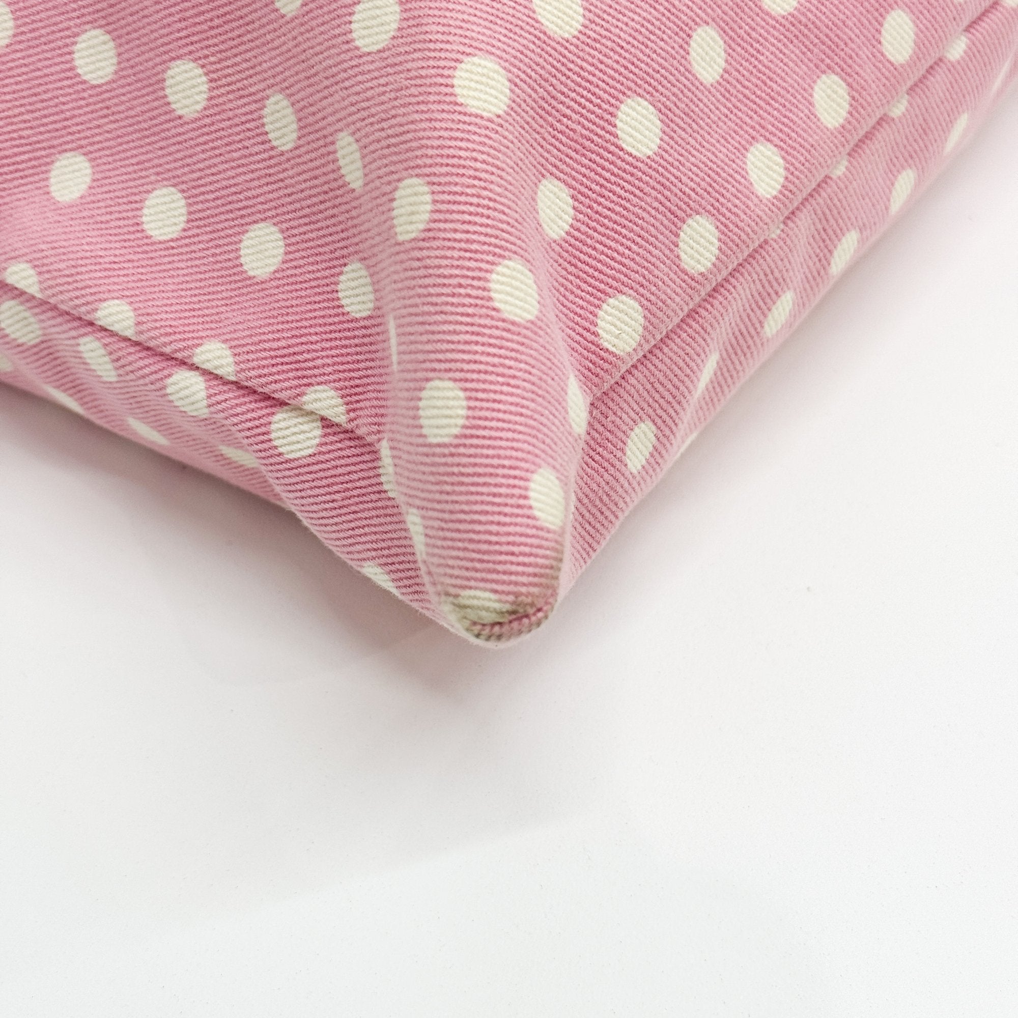 Pink Canvas Tote Bag