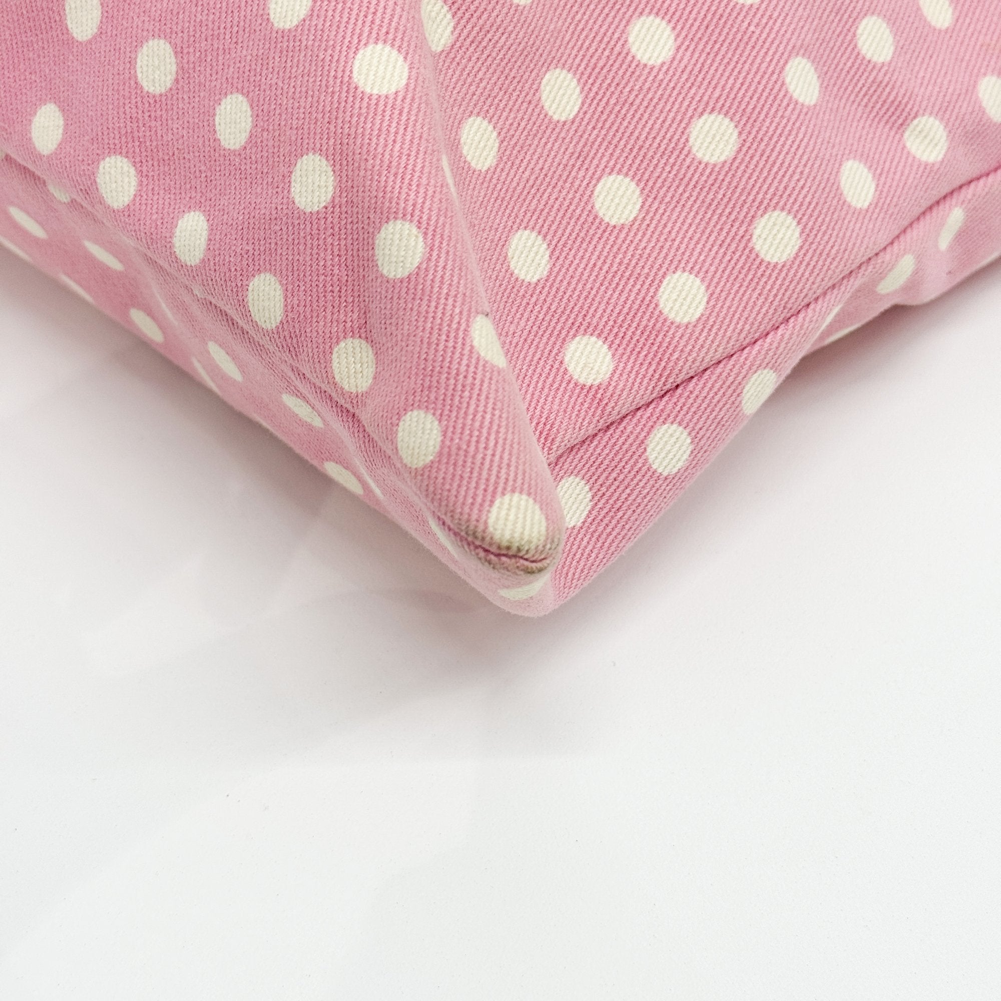 Pink Canvas Tote Bag