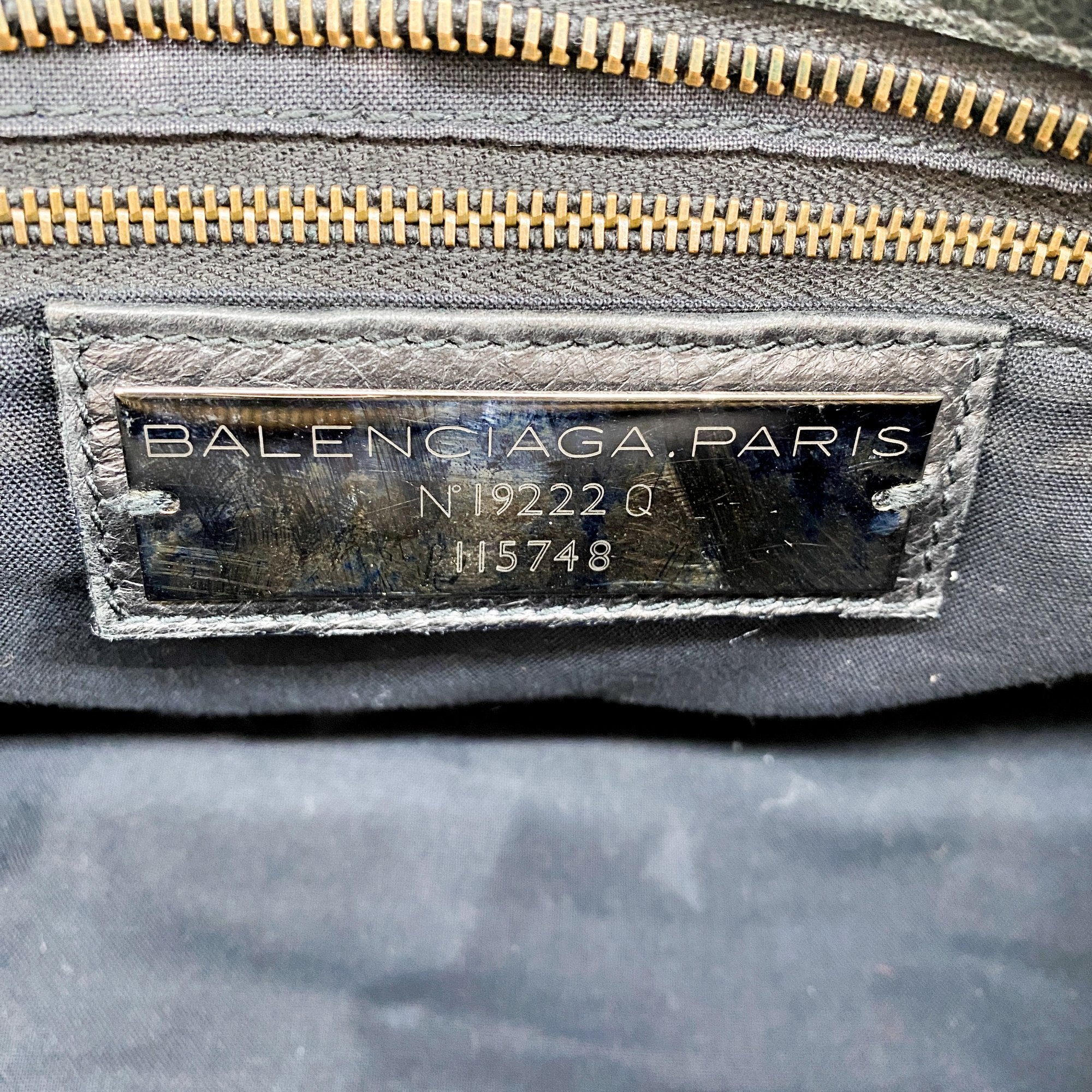 The City Black Leather Two Way Bag