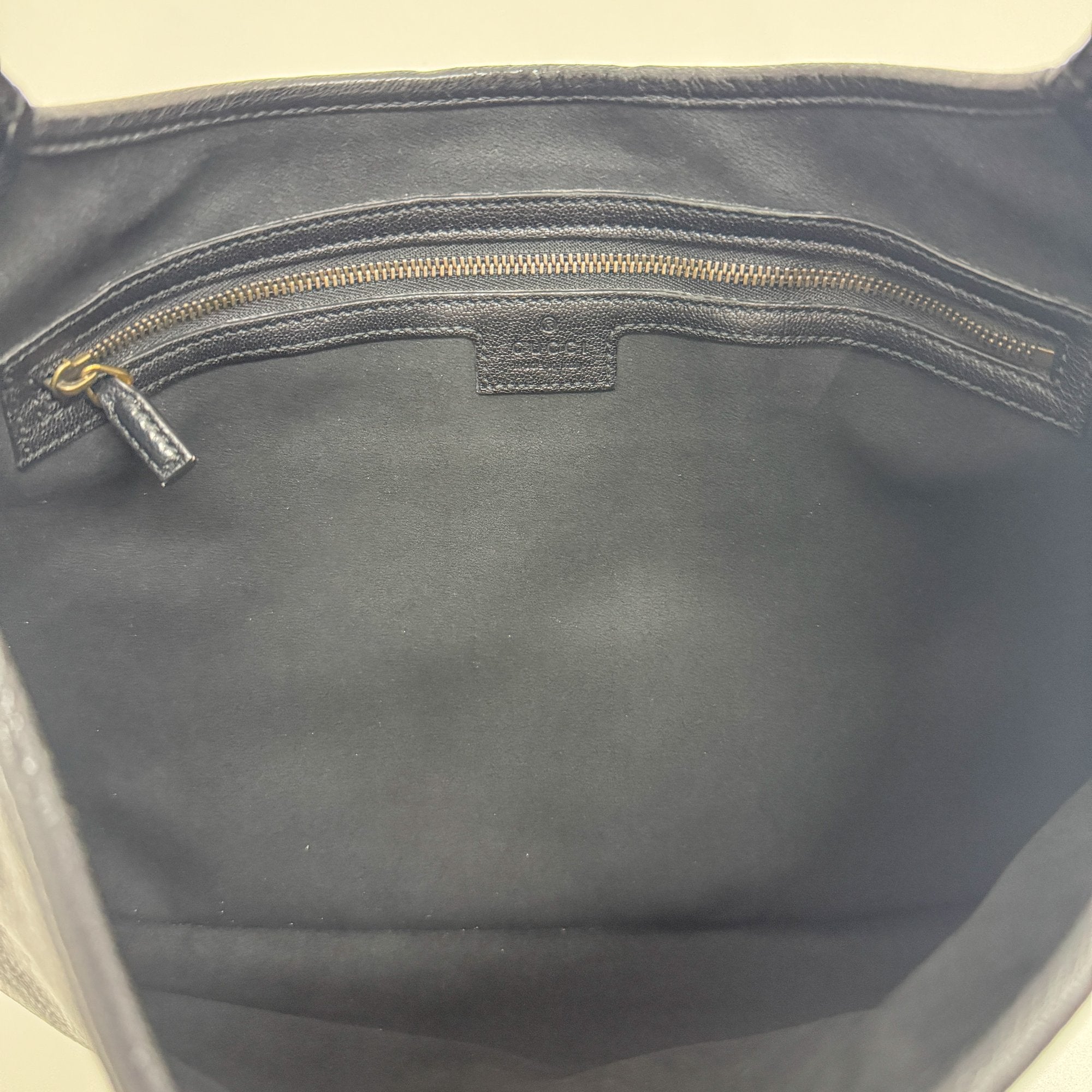 Black Leather Hobo Bag