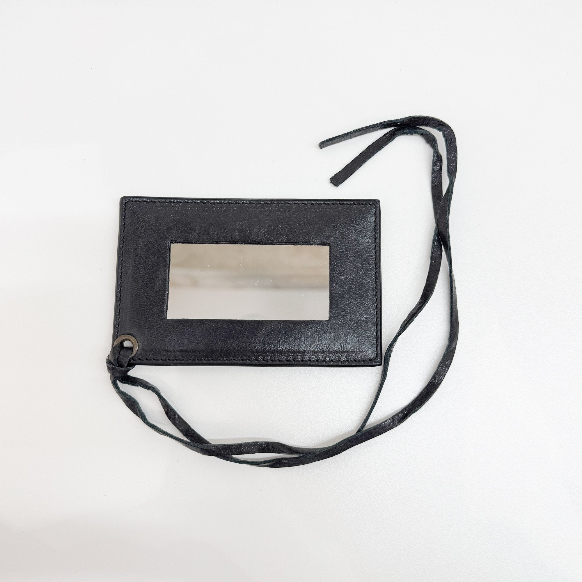 Large The City Black Calfskin Leather Shoulder Bag