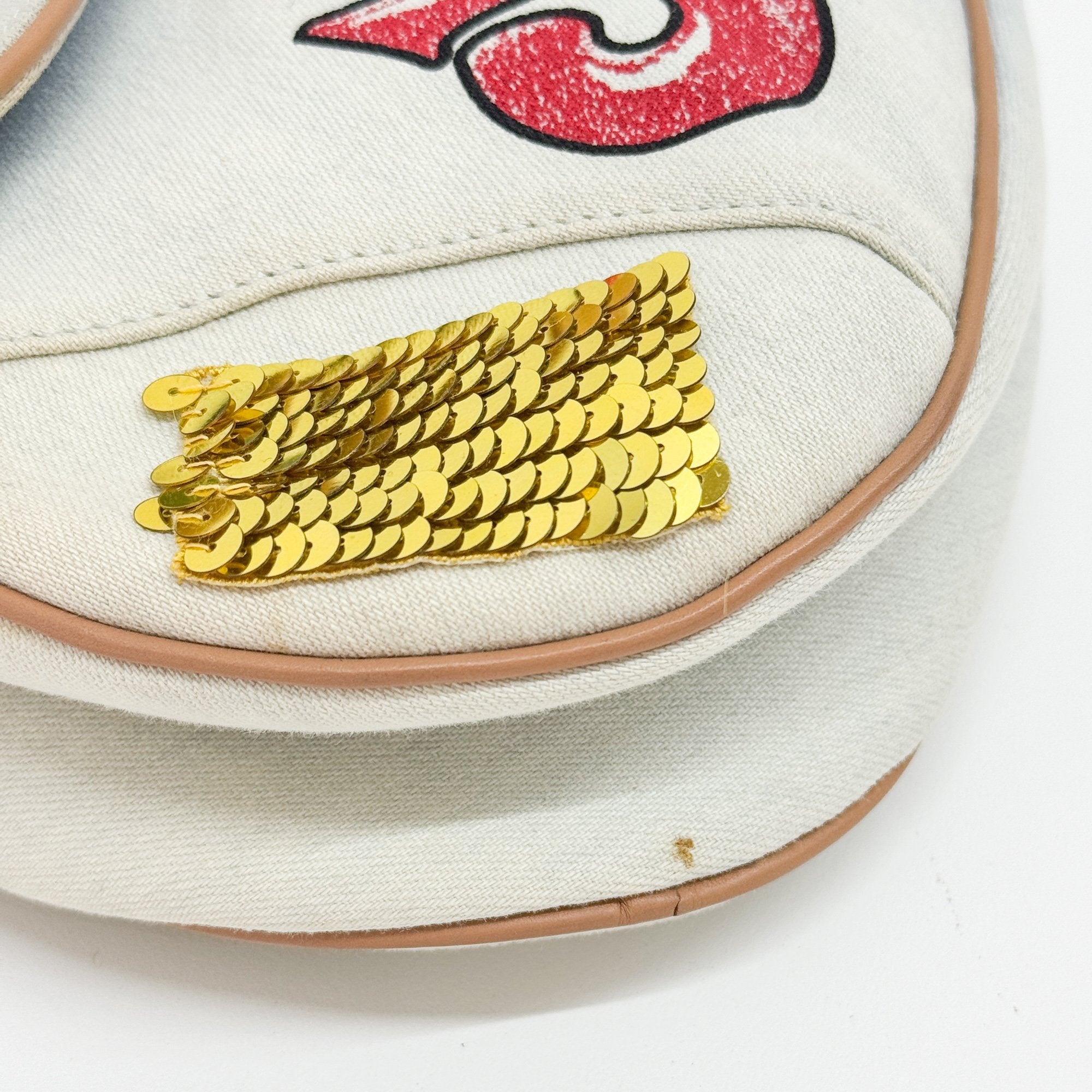 Miss Diorella Saddle Patches Blue Denim Shoulder Bag