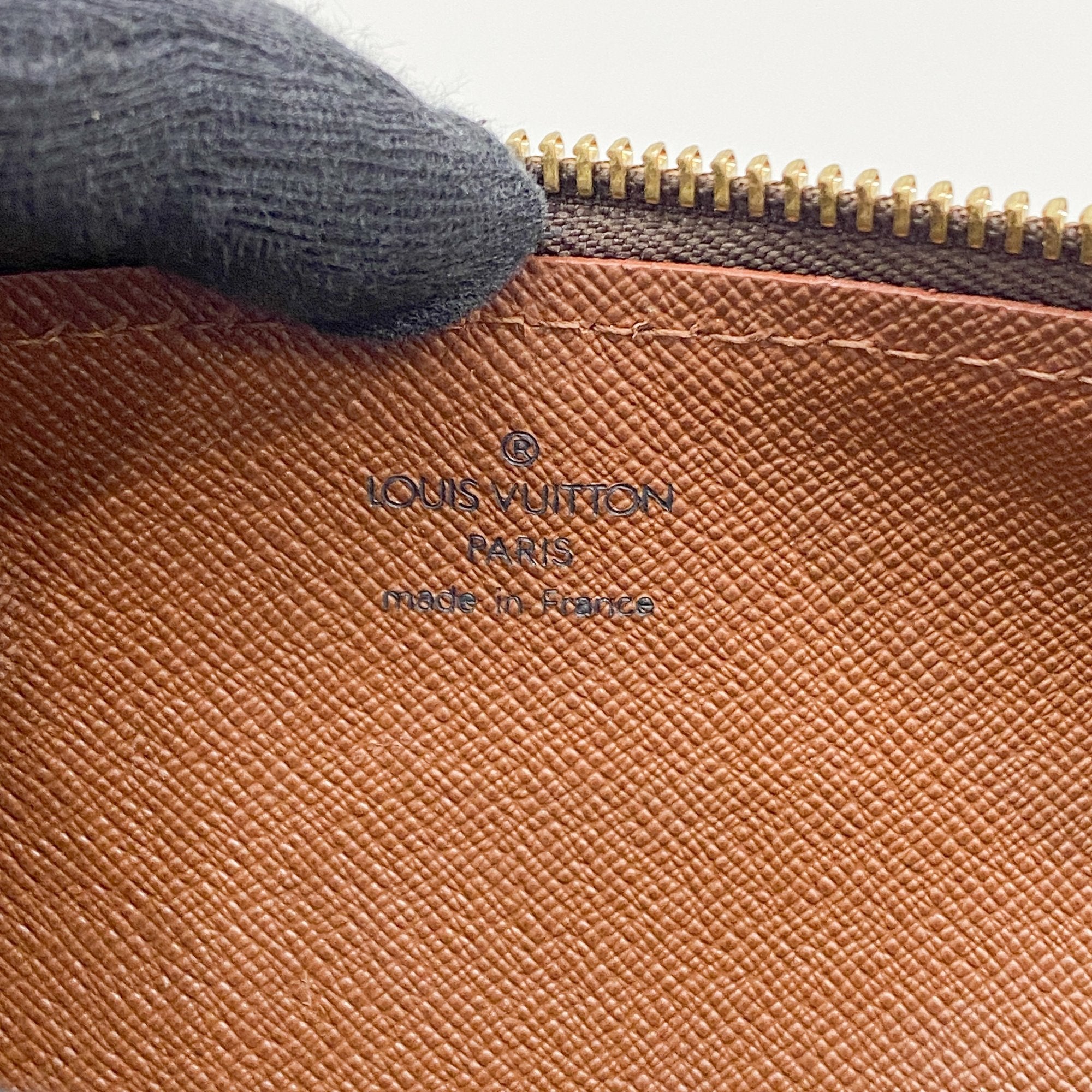 Papillon Watercolour Brown Monogram Shoulder Bag