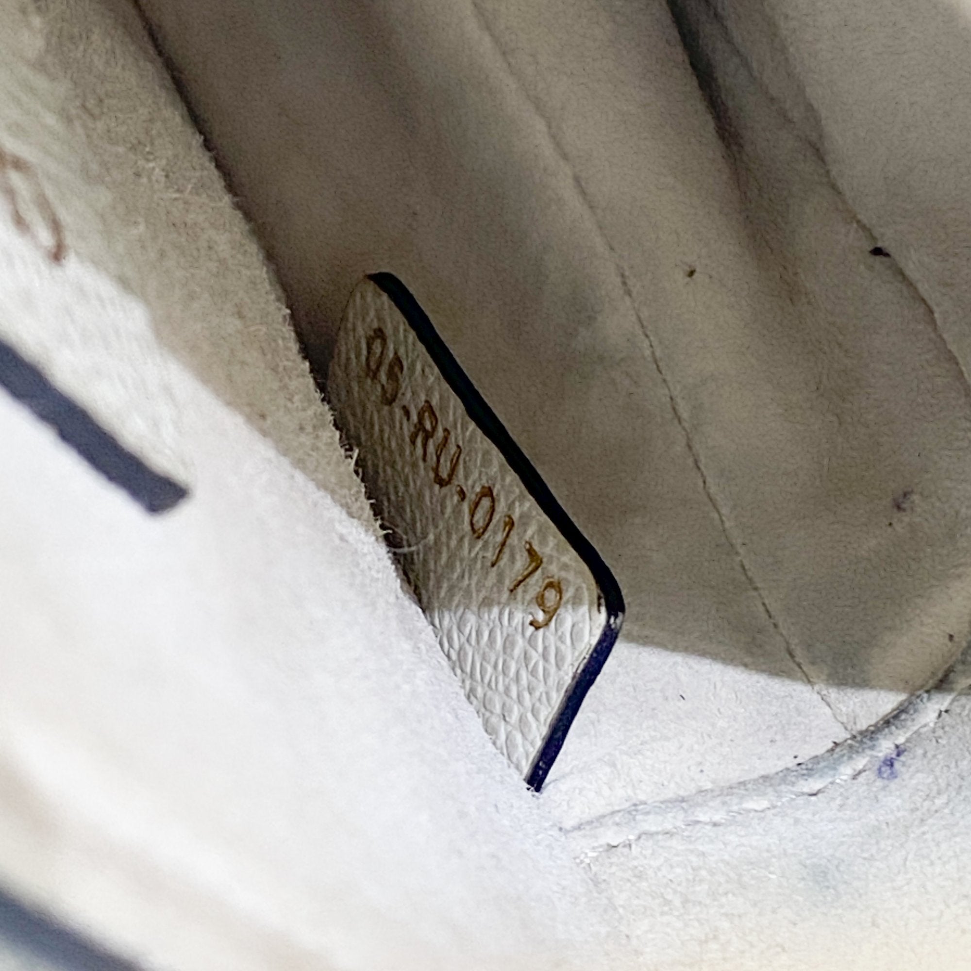 Mini Saddle White Leather Hand Bag