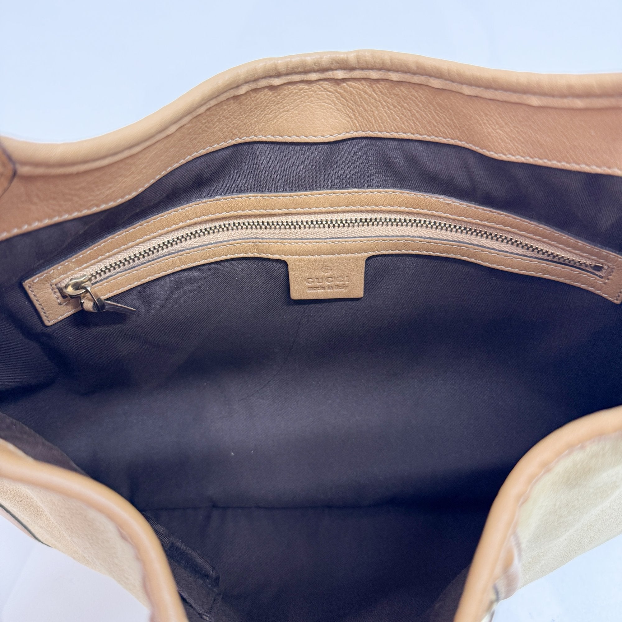 Jackie Brown Studded Suede Shoulder Bag