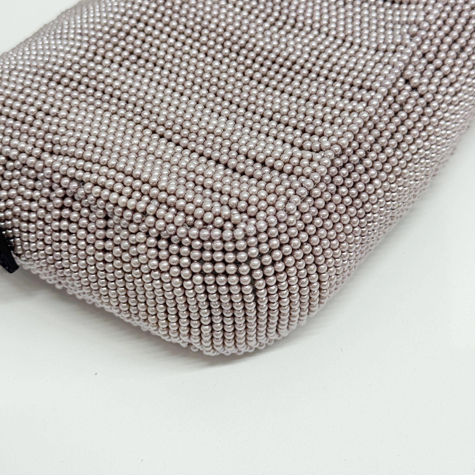 Baguette Pink Beads Shoulder Bag