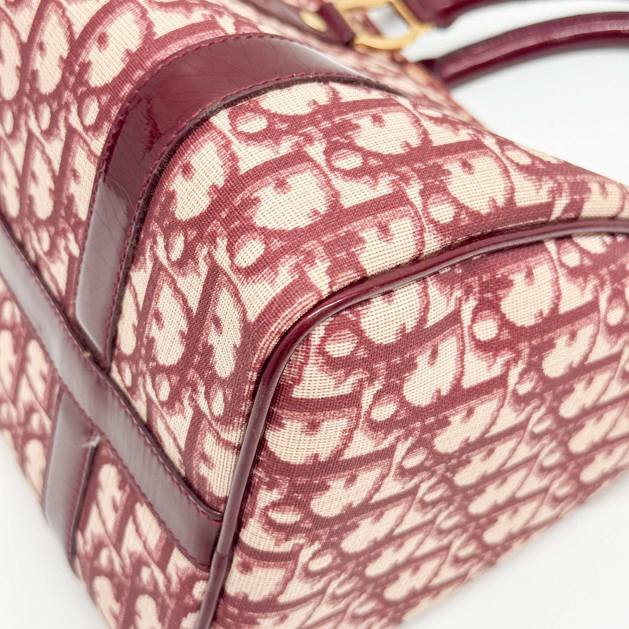 Bowling Red Trotter Hand Bag