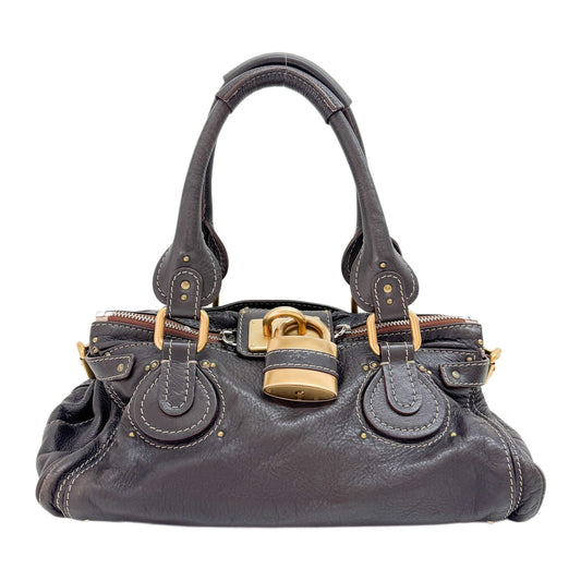 Paddington Brown Leather Shoulder Bag