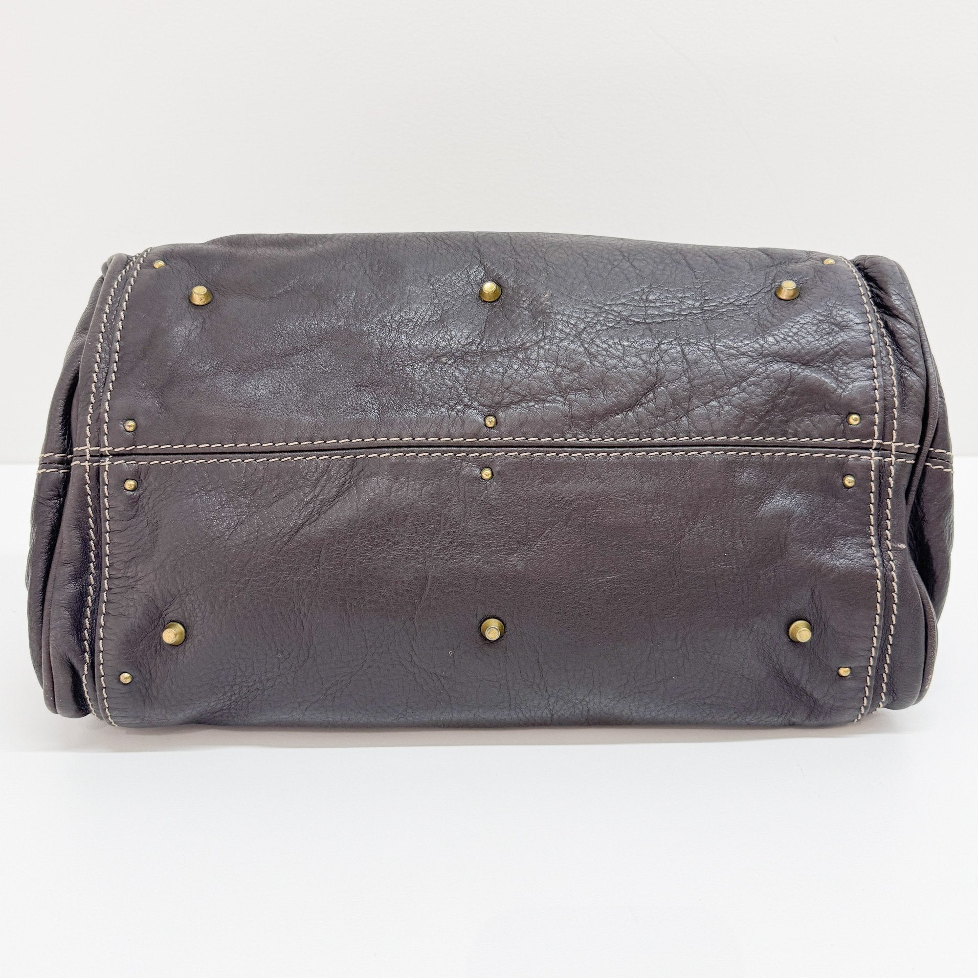 Paddington Brown Leather Shoulder Bag