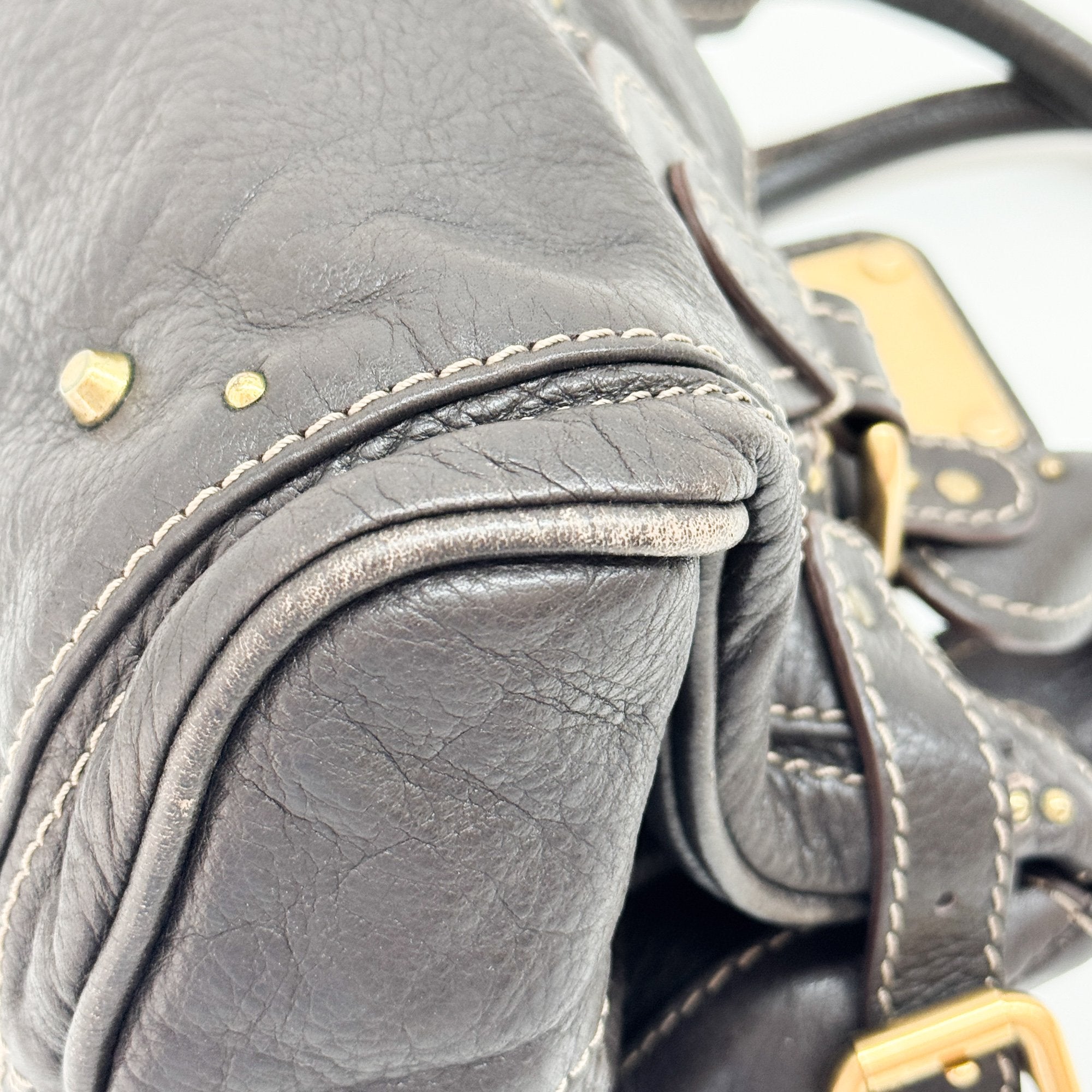 Paddington Brown Leather Shoulder Bag