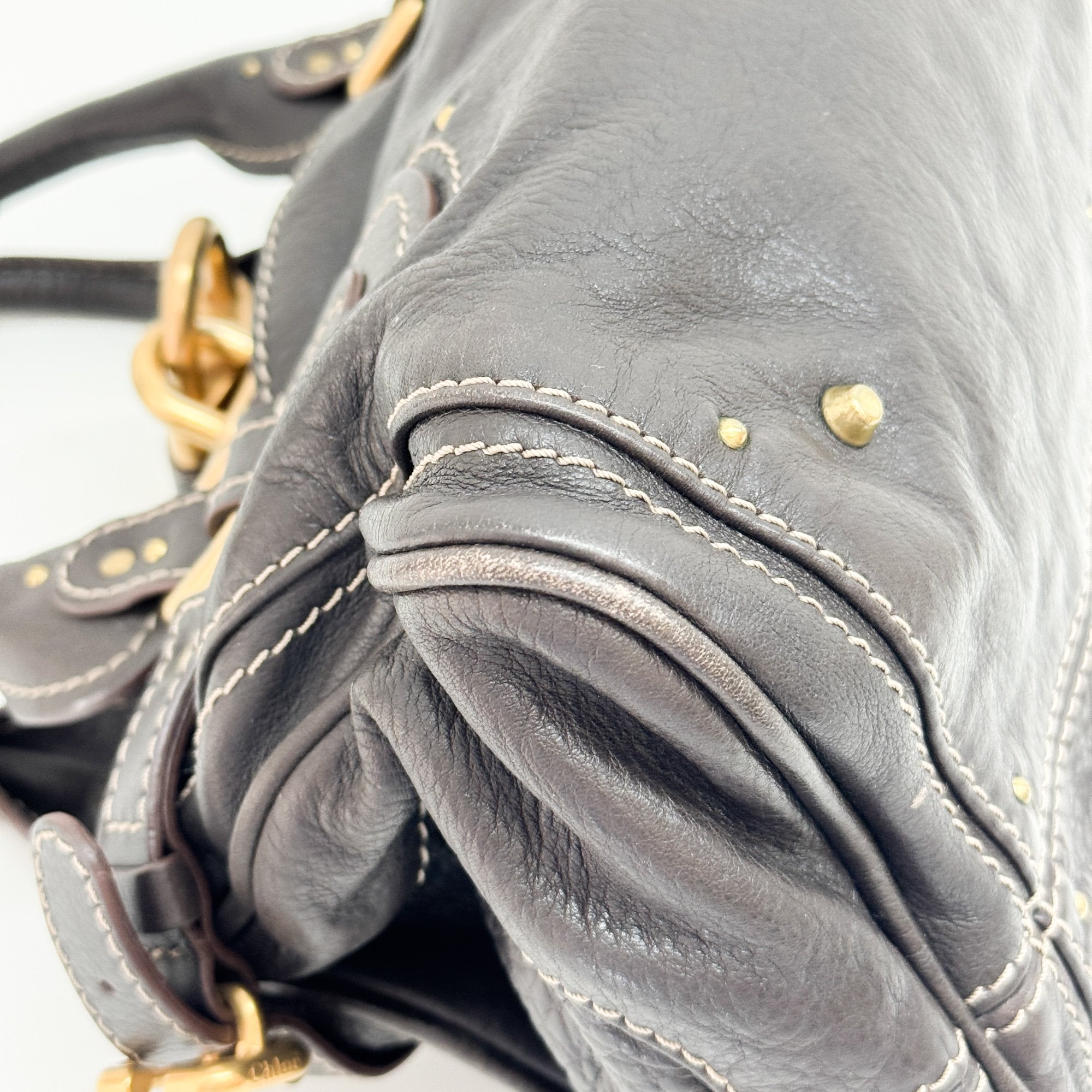 Paddington Brown Leather Shoulder Bag