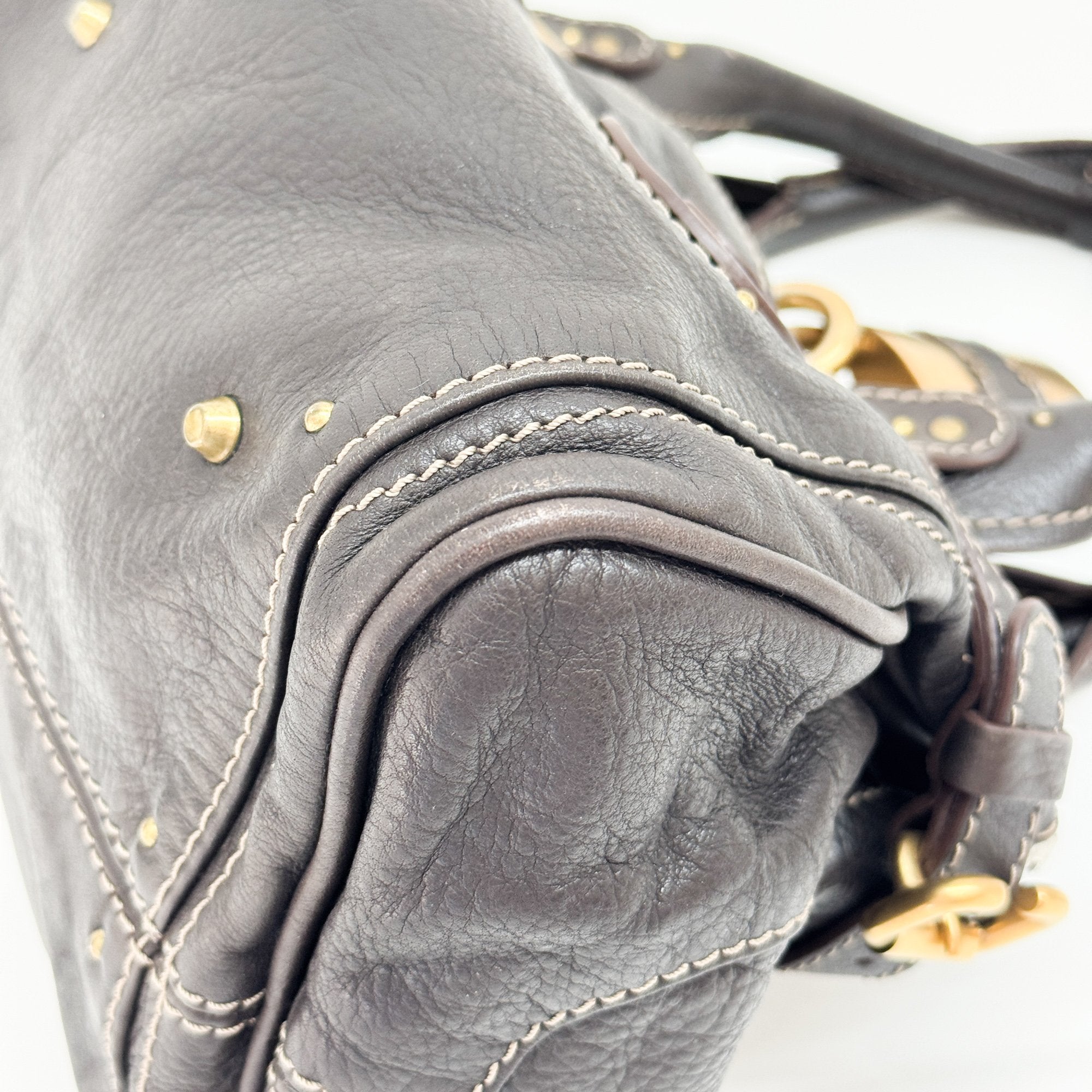 Paddington Brown Leather Shoulder Bag