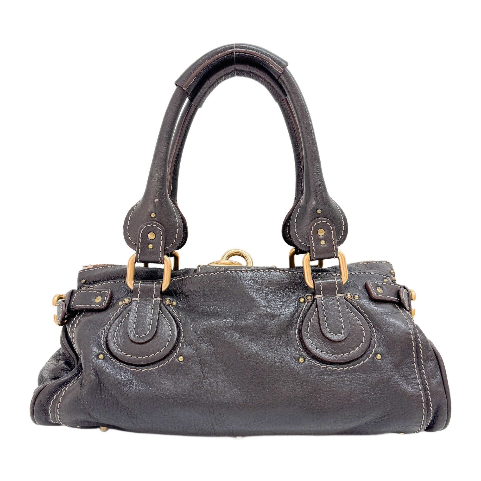 Paddington Brown Leather Shoulder Bag