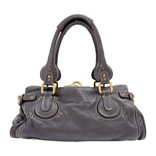 Paddington Brown Leather Shoulder Bag