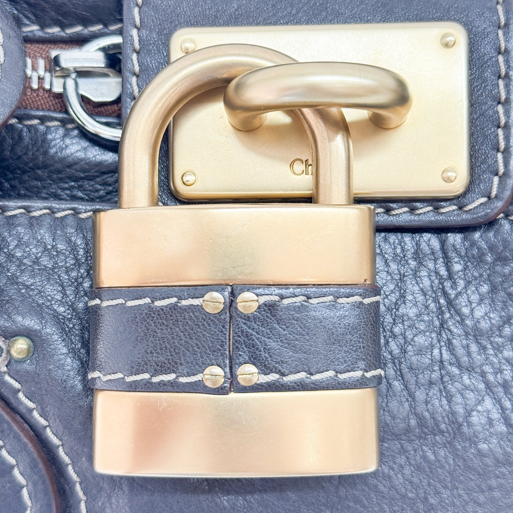 Paddington Brown Leather Shoulder Bag