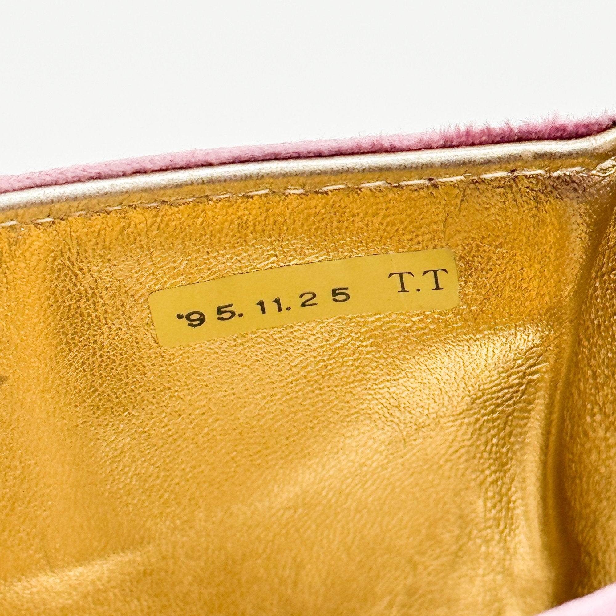 Pink Velvet Clutch Bag