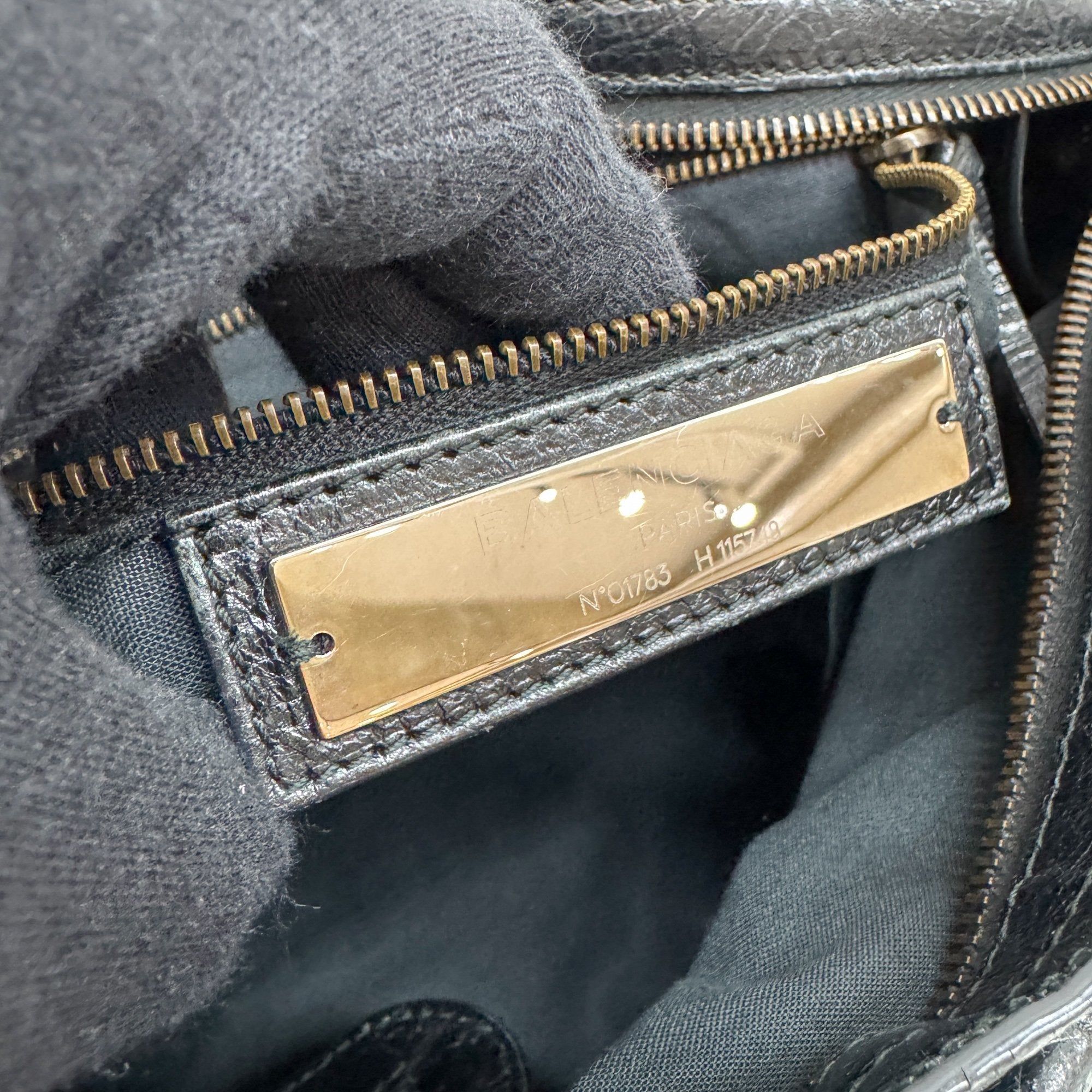 The City Black Leather Two Way Bag