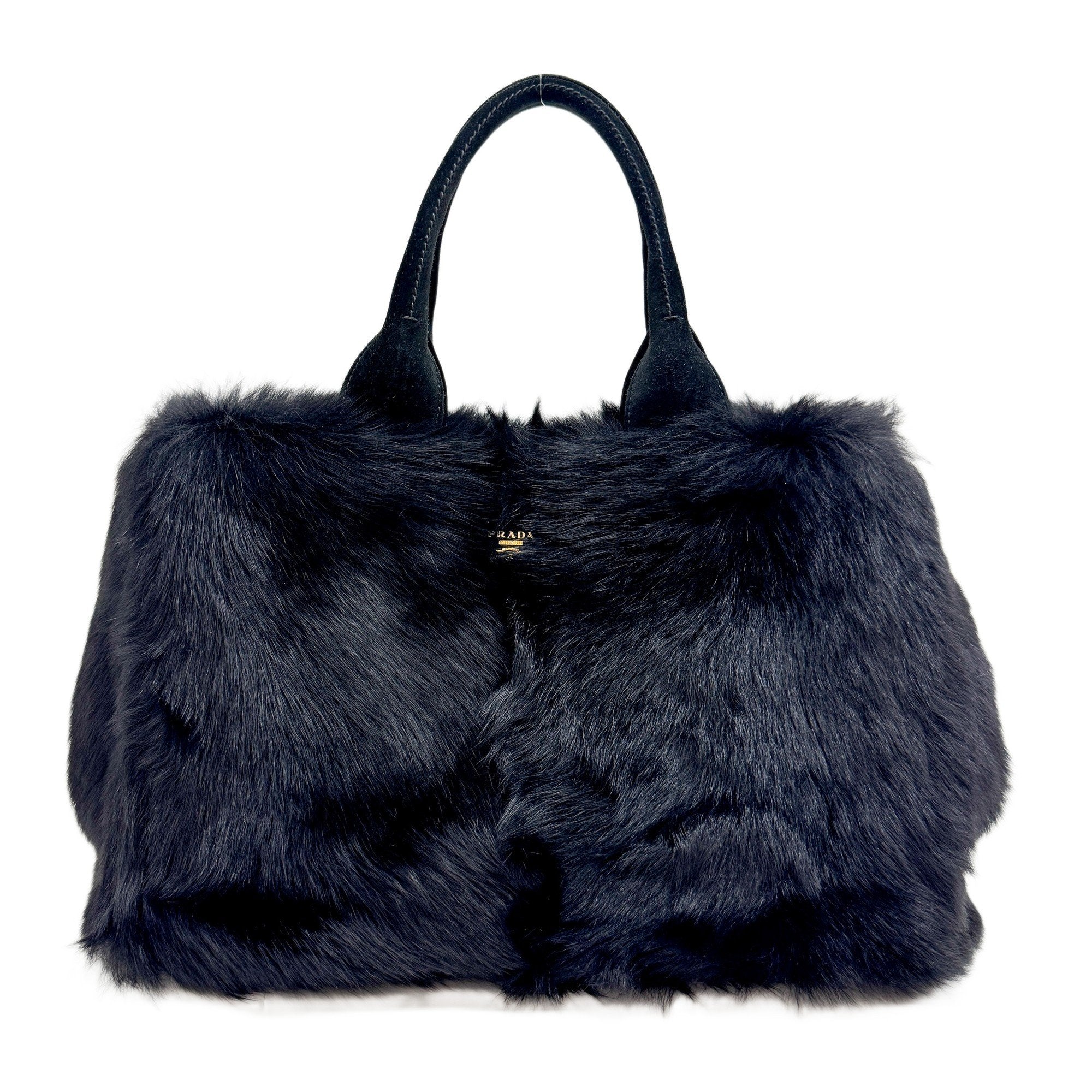 Canapa Black Sheep Fur Hand Bag