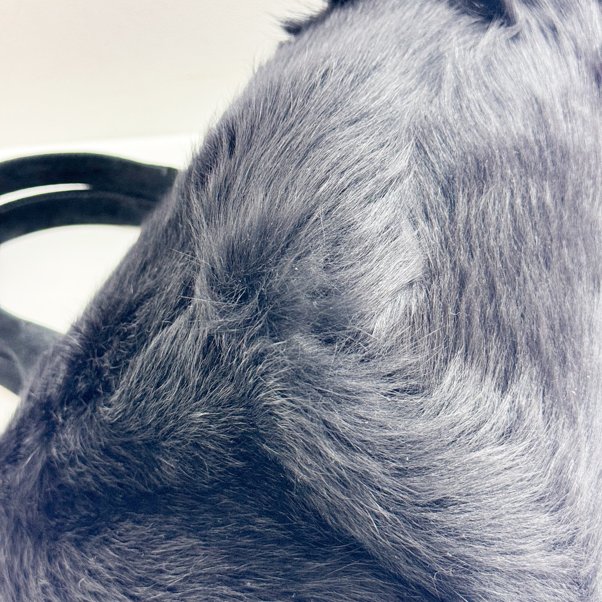 Canapa Black Sheep Fur Hand Bag