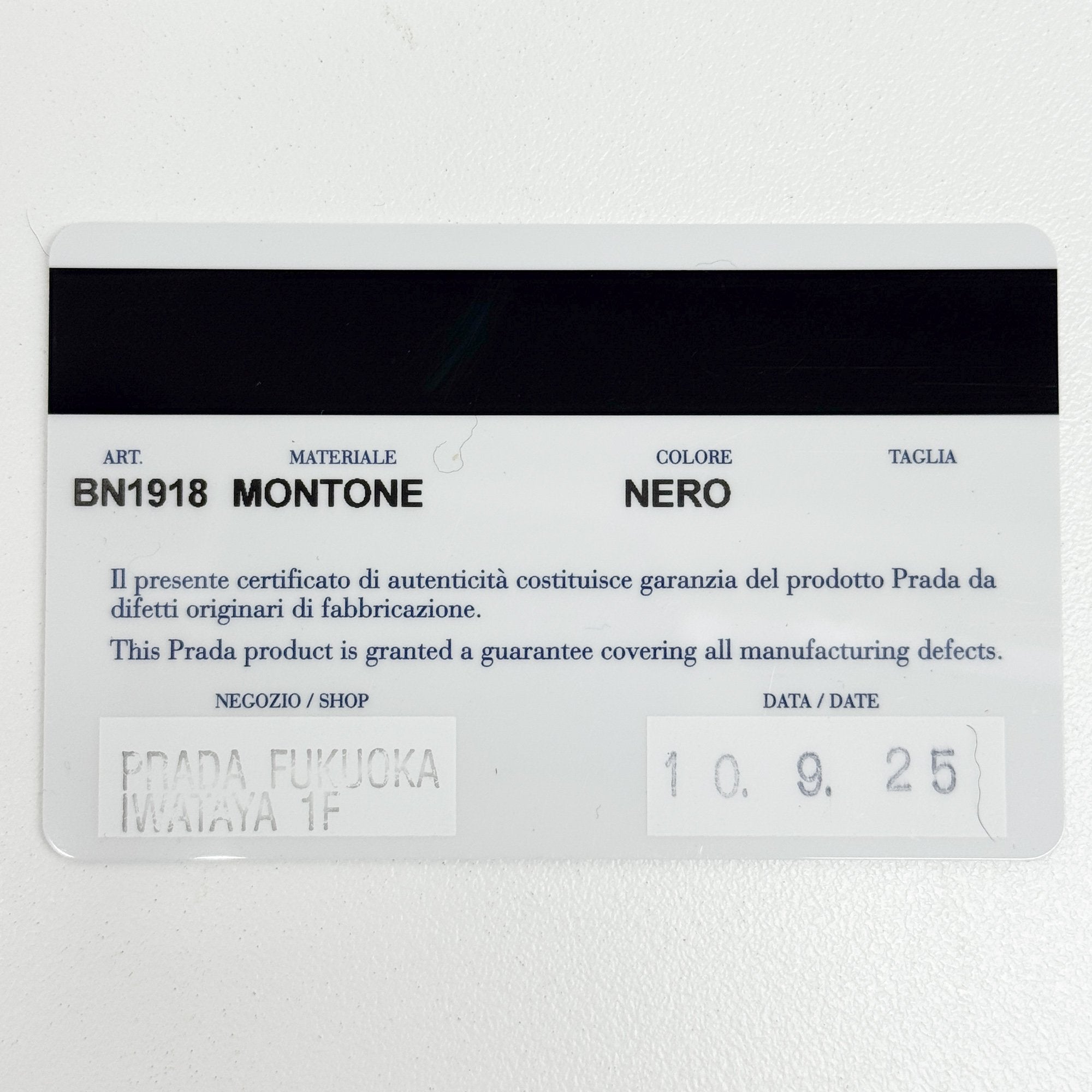 Canapa Black Sheep Fur Hand Bag