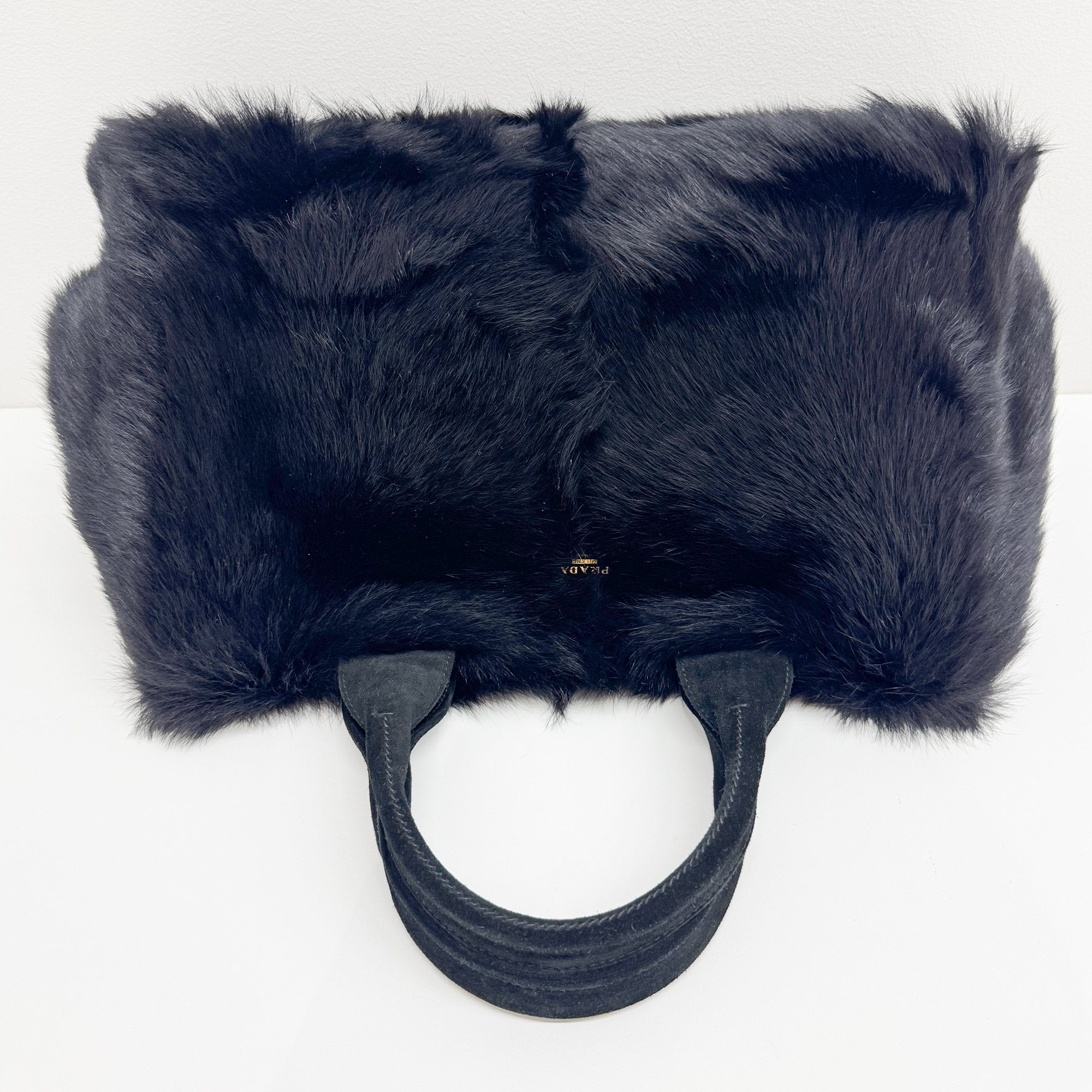 Canapa Black Sheep Fur Hand Bag