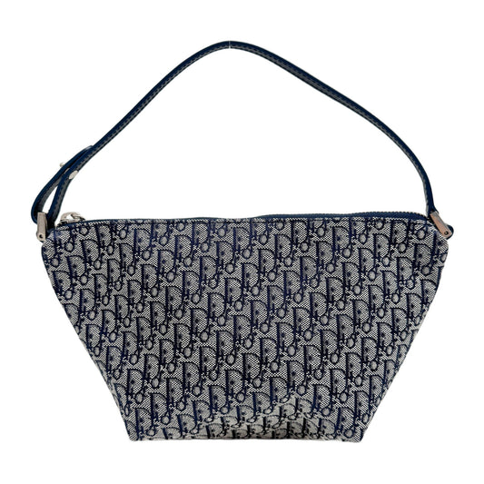 Blue Trotter Canvas Pouch Bag