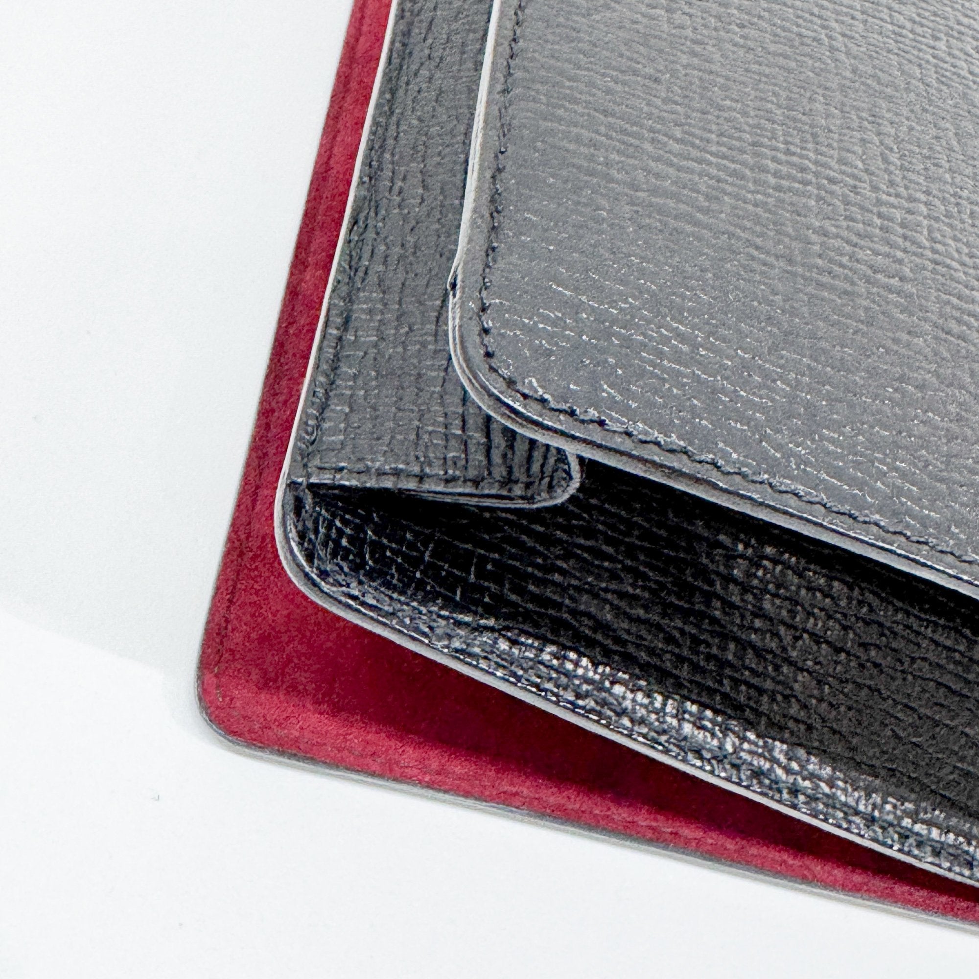 Barcelona Black Leather Shoulder Bag