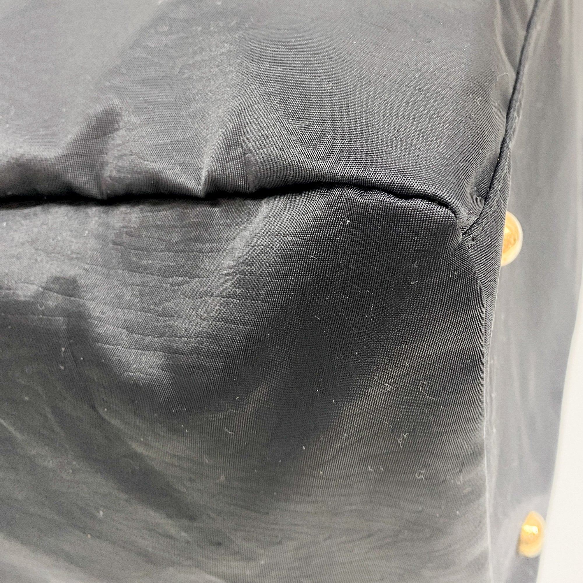 Boston Black Nylon Two Way Bag