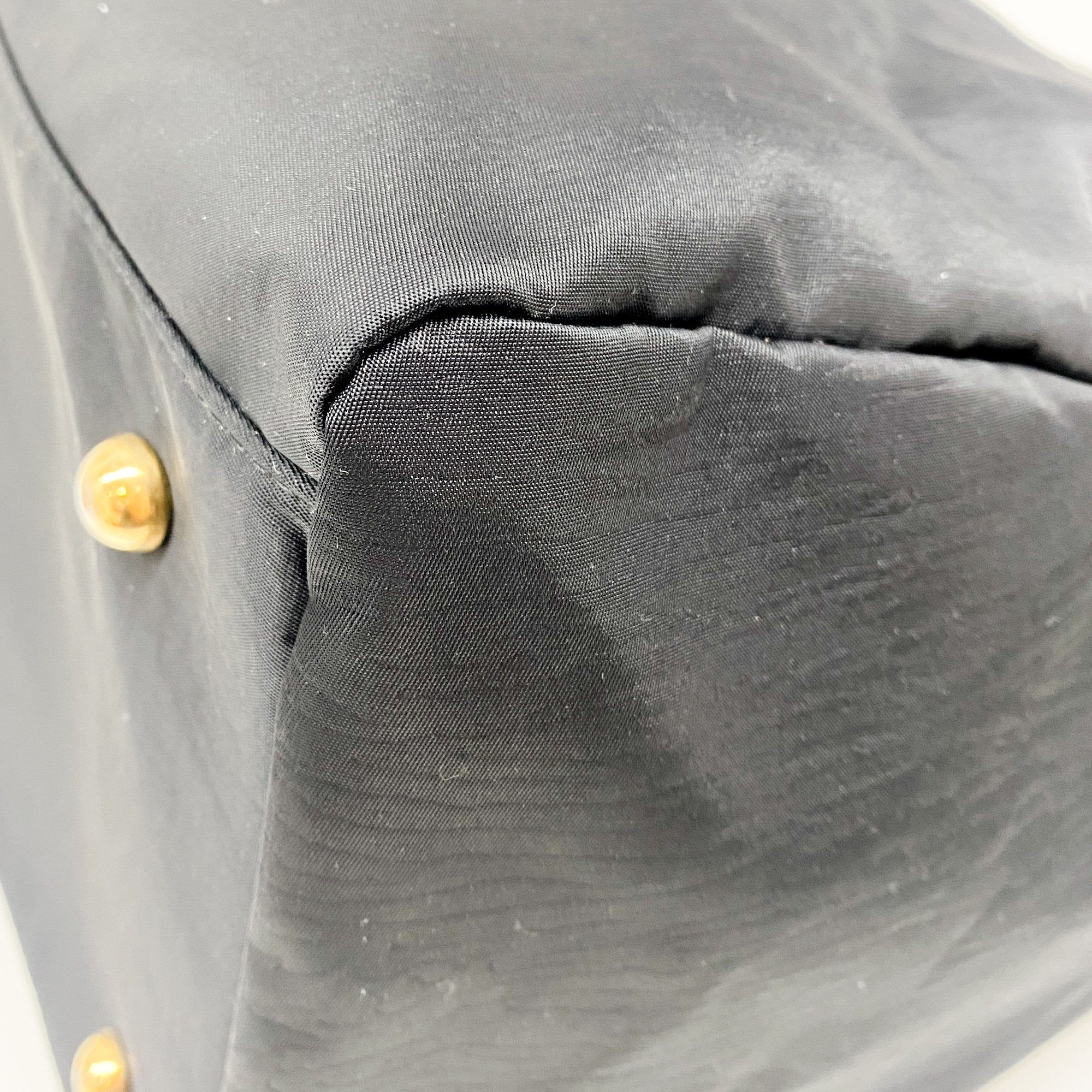 Boston Black Nylon Two Way Bag