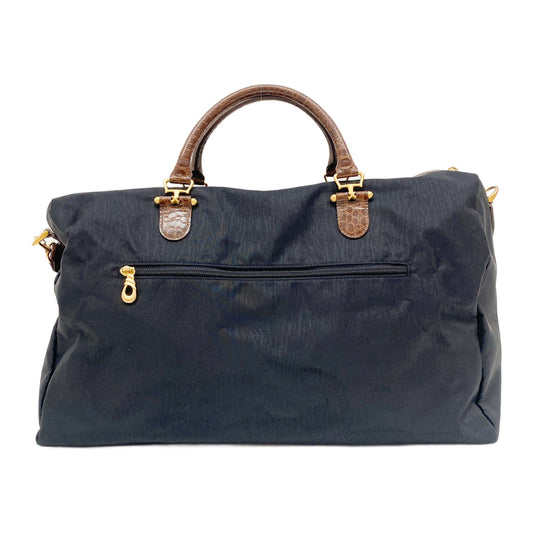 Boston Black Nylon Two Way Bag