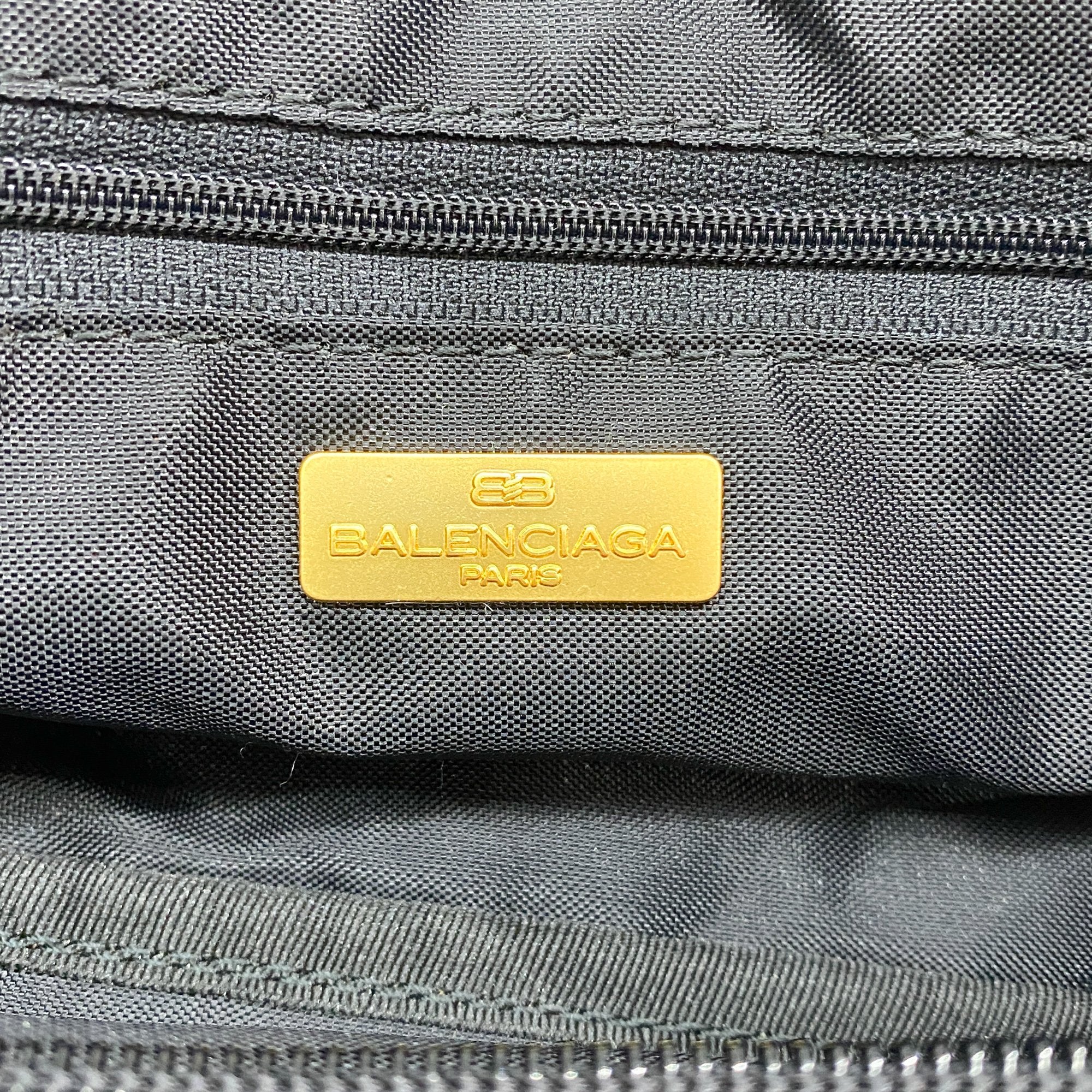 Boston Black Nylon Two Way Bag