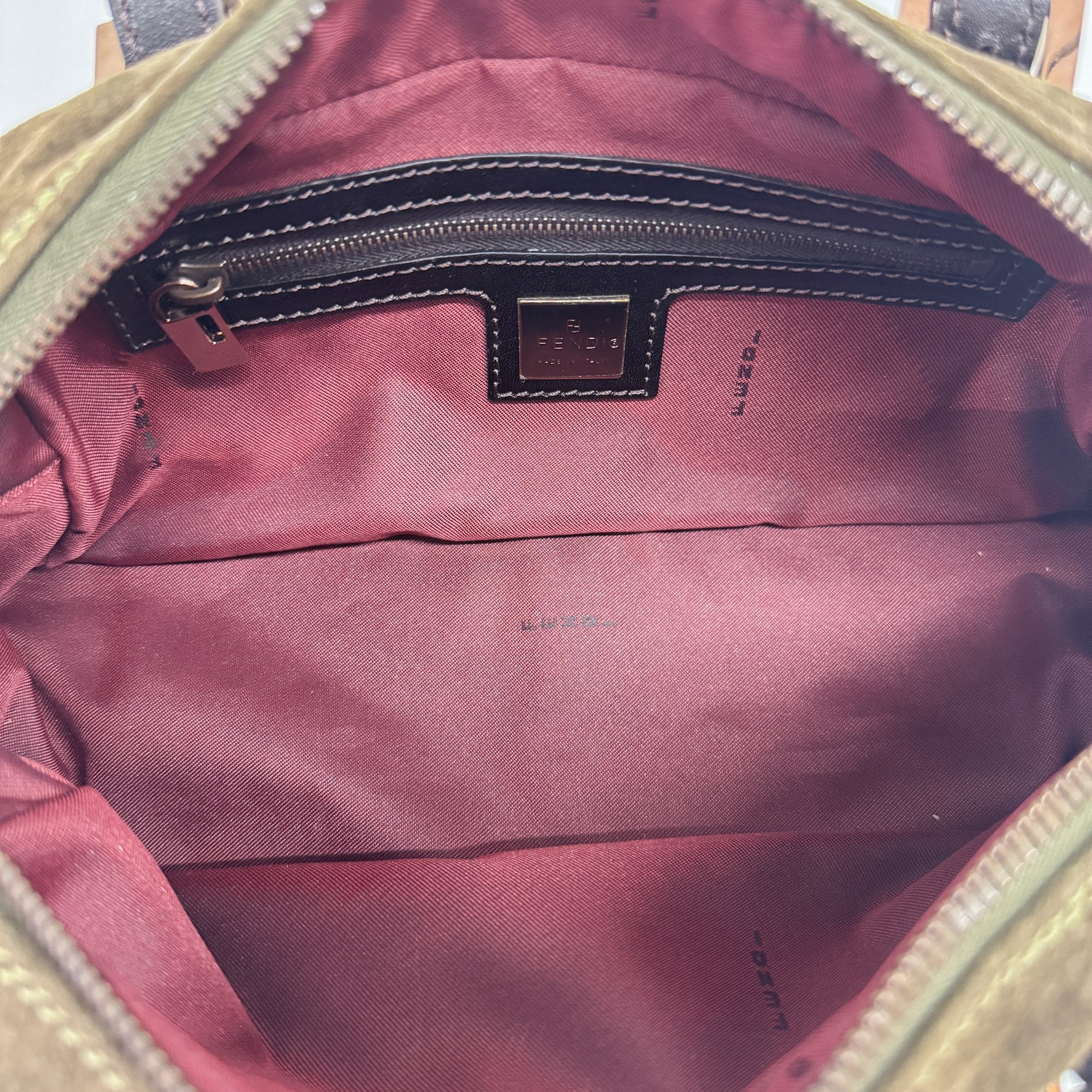 Olive Green Mini Satchel Suede Shoulder Bag