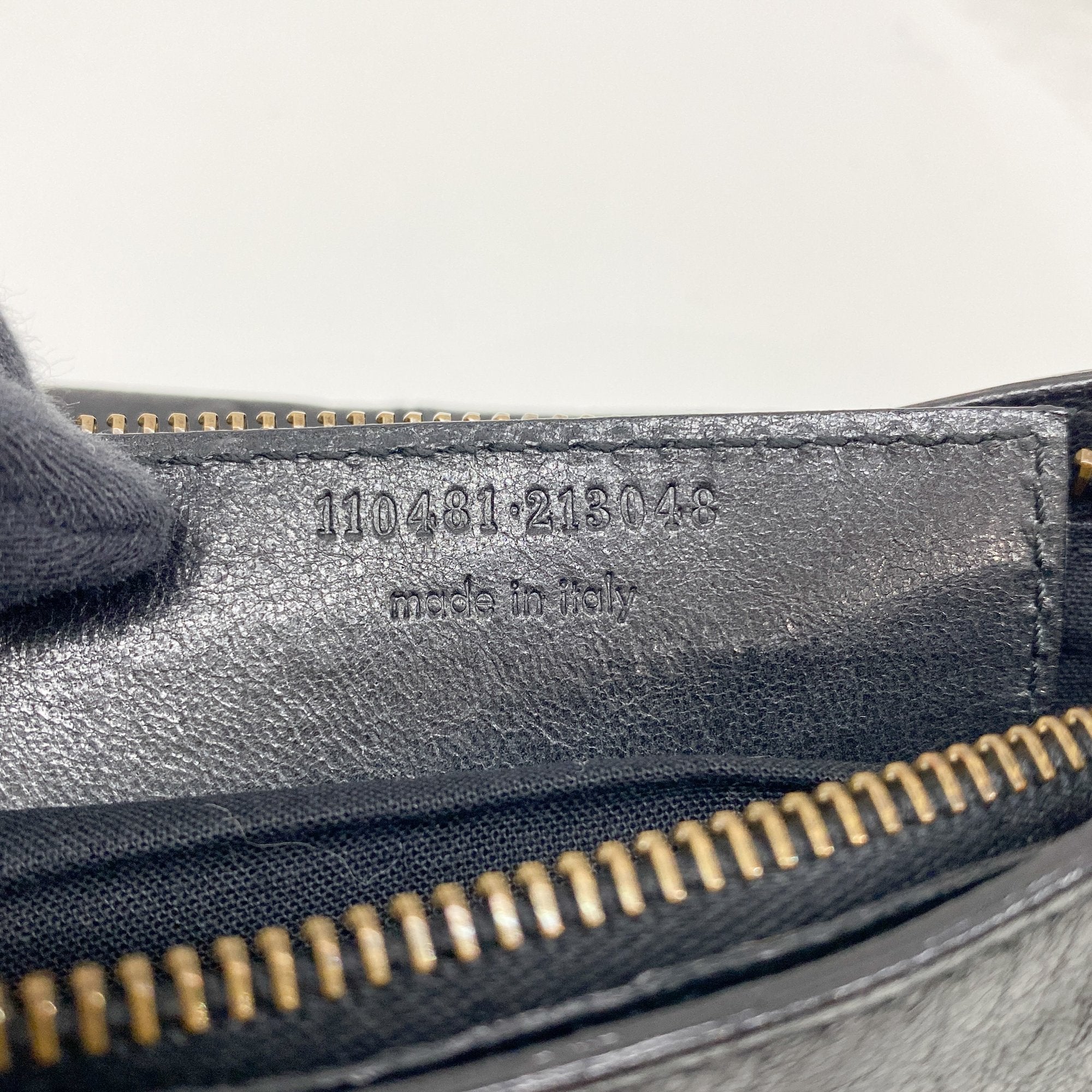 The City Pouch Black Leather Pouch Bag