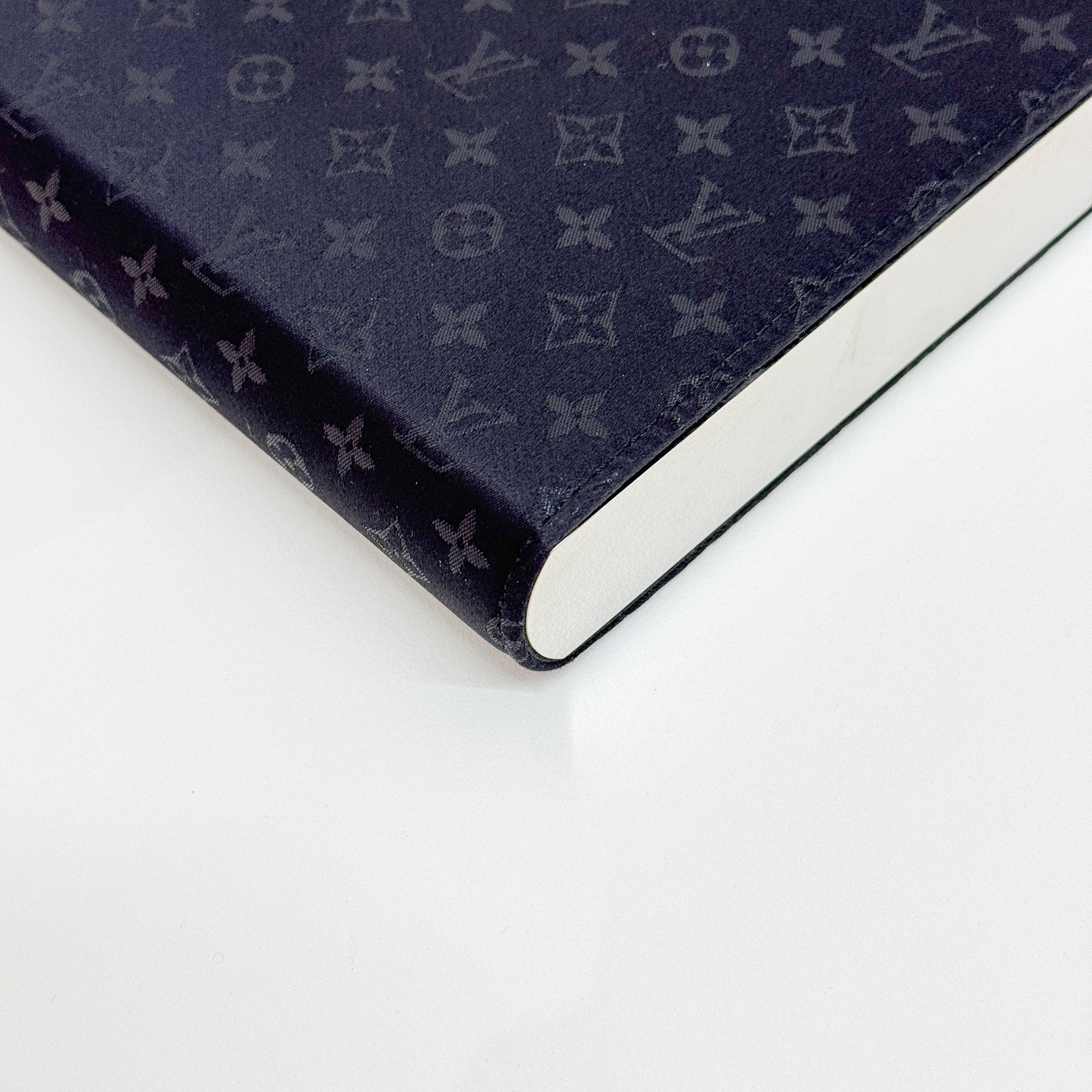 Ange GM Black Satin Hand Bag