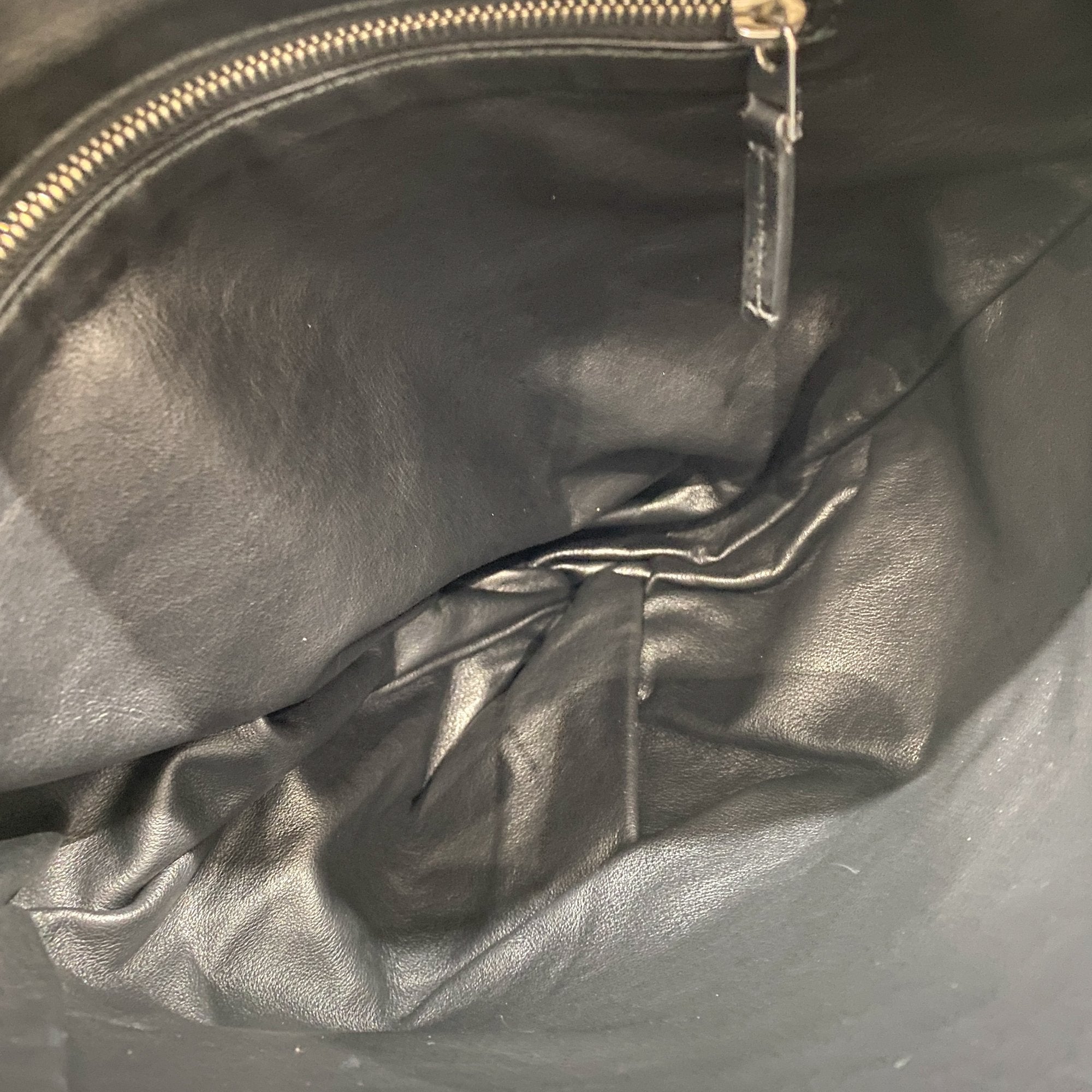 Black Leather Hnad Bag