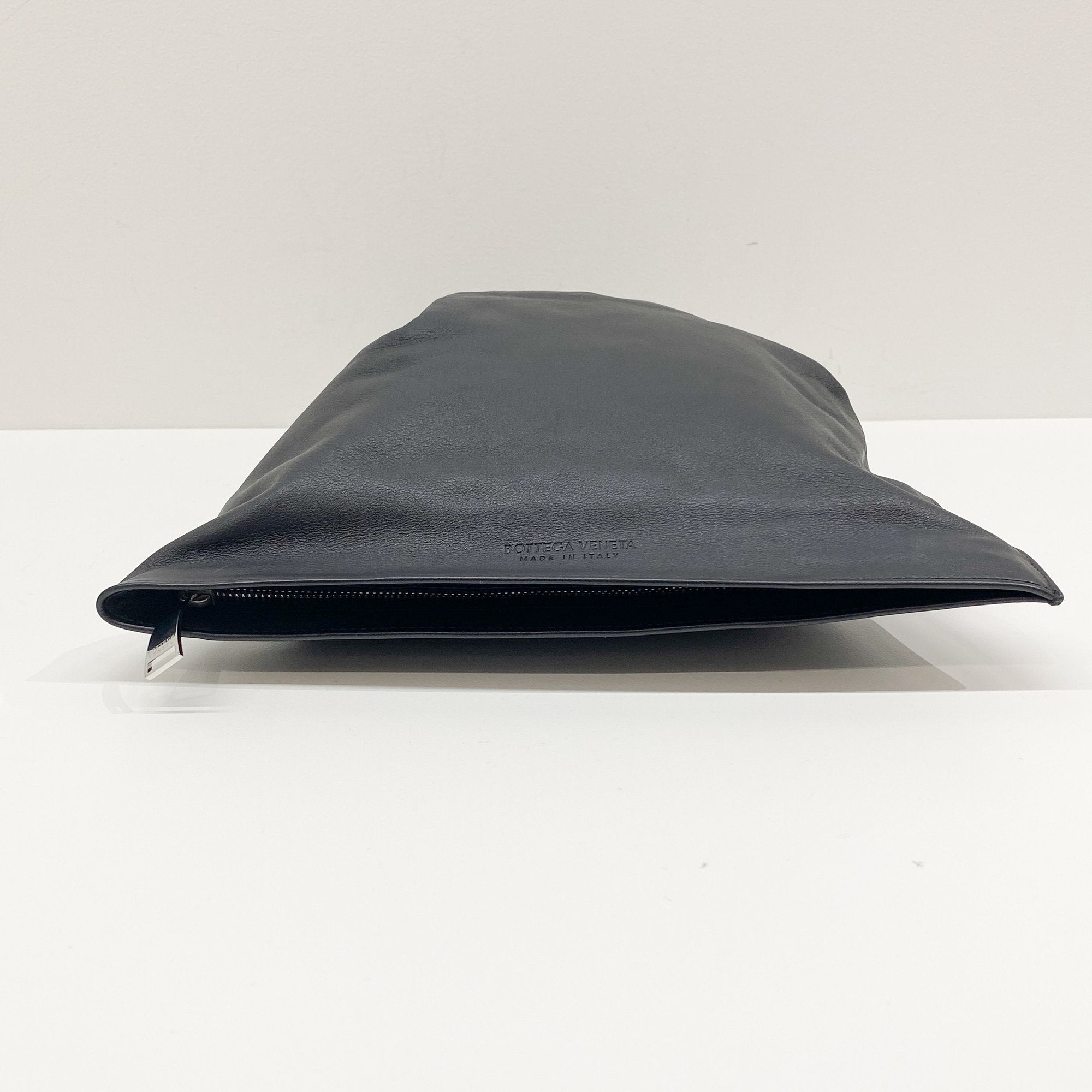 Black Leather Hnad Bag