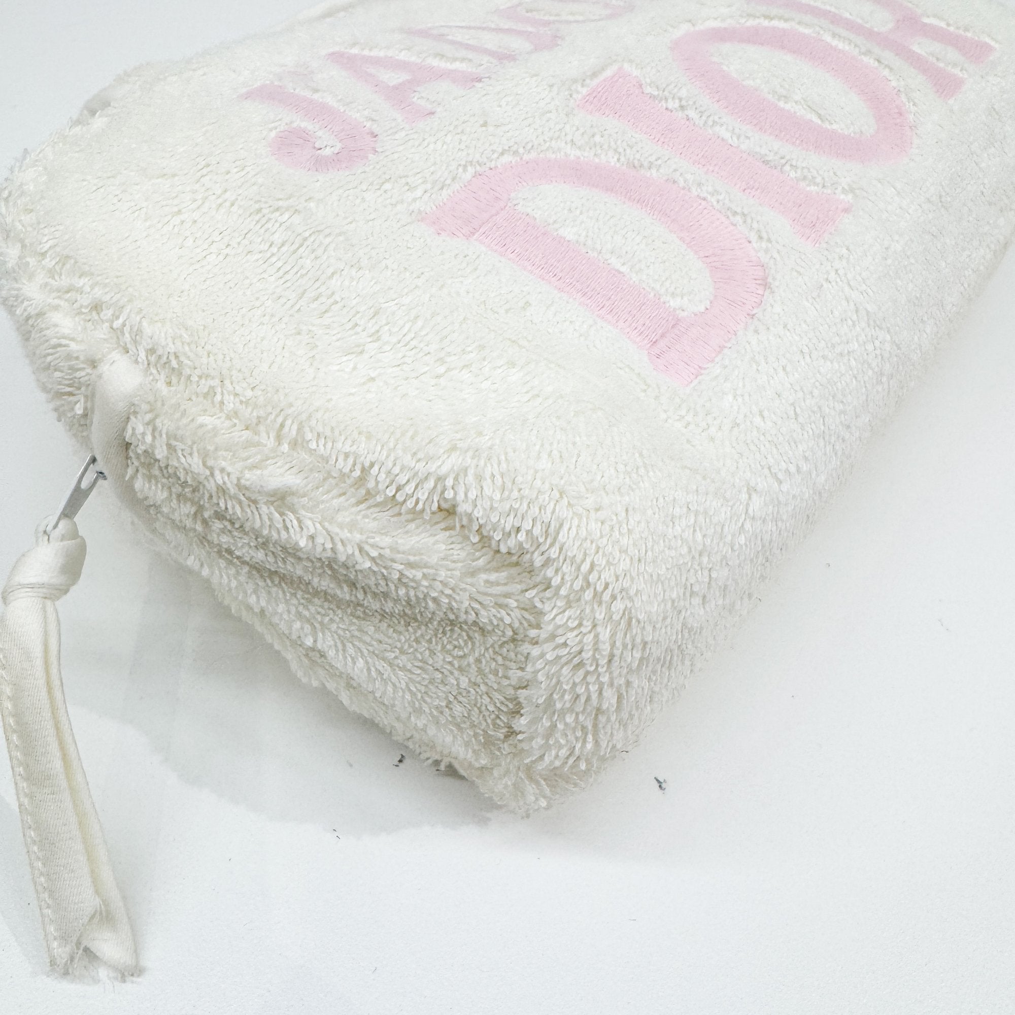 J'Adore Dior Terry Towel Mini Boston Bag