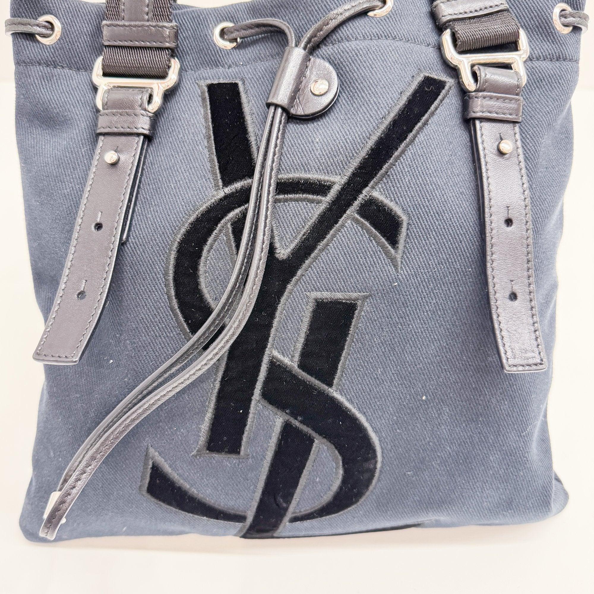 Black Canvas Tote Bag