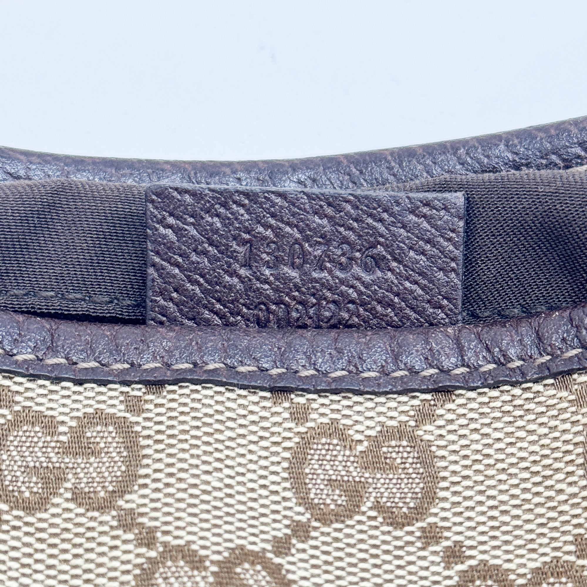 Abbey Brown GG Canvas Shoulder Bag