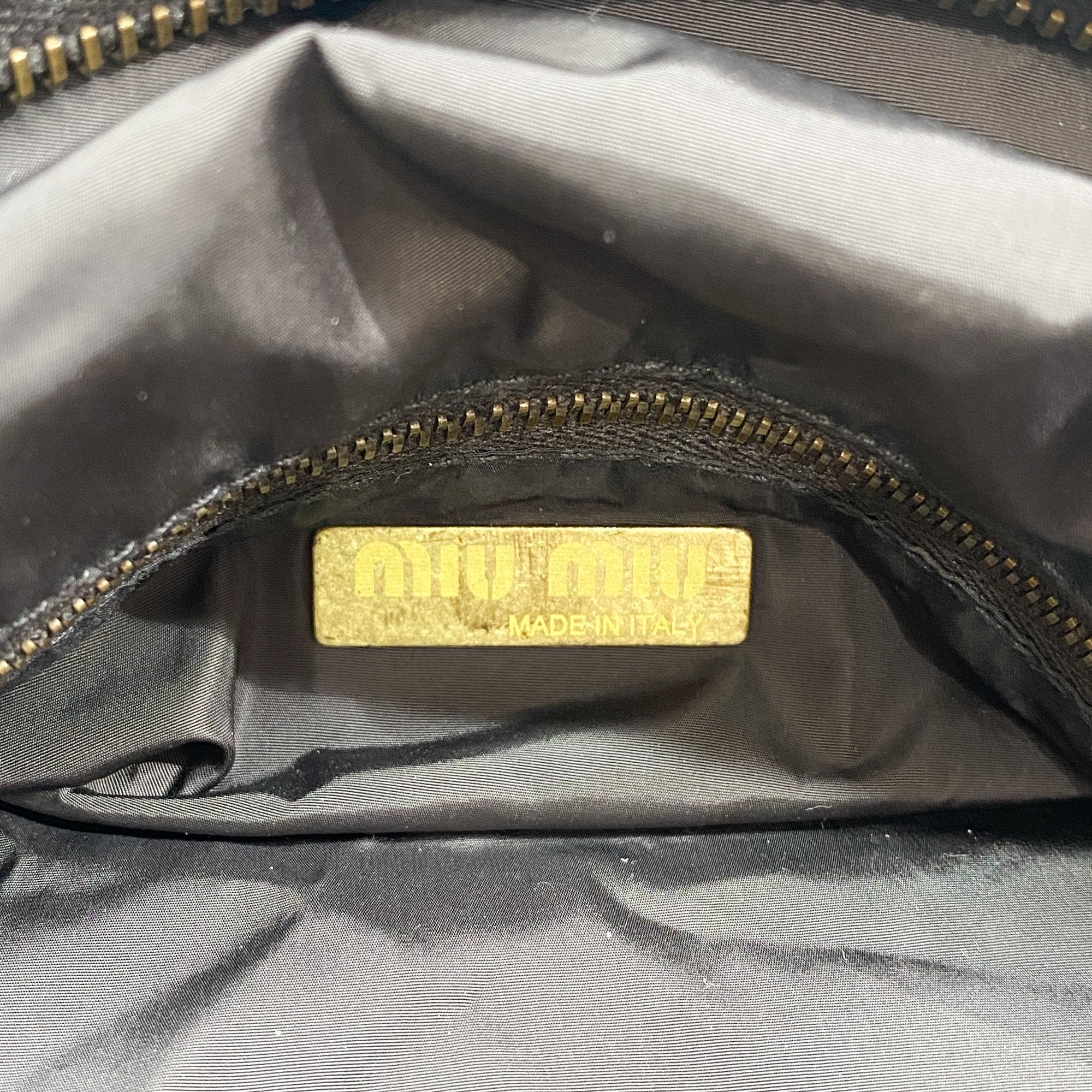 Archive Blue Denim Shoulder Bag