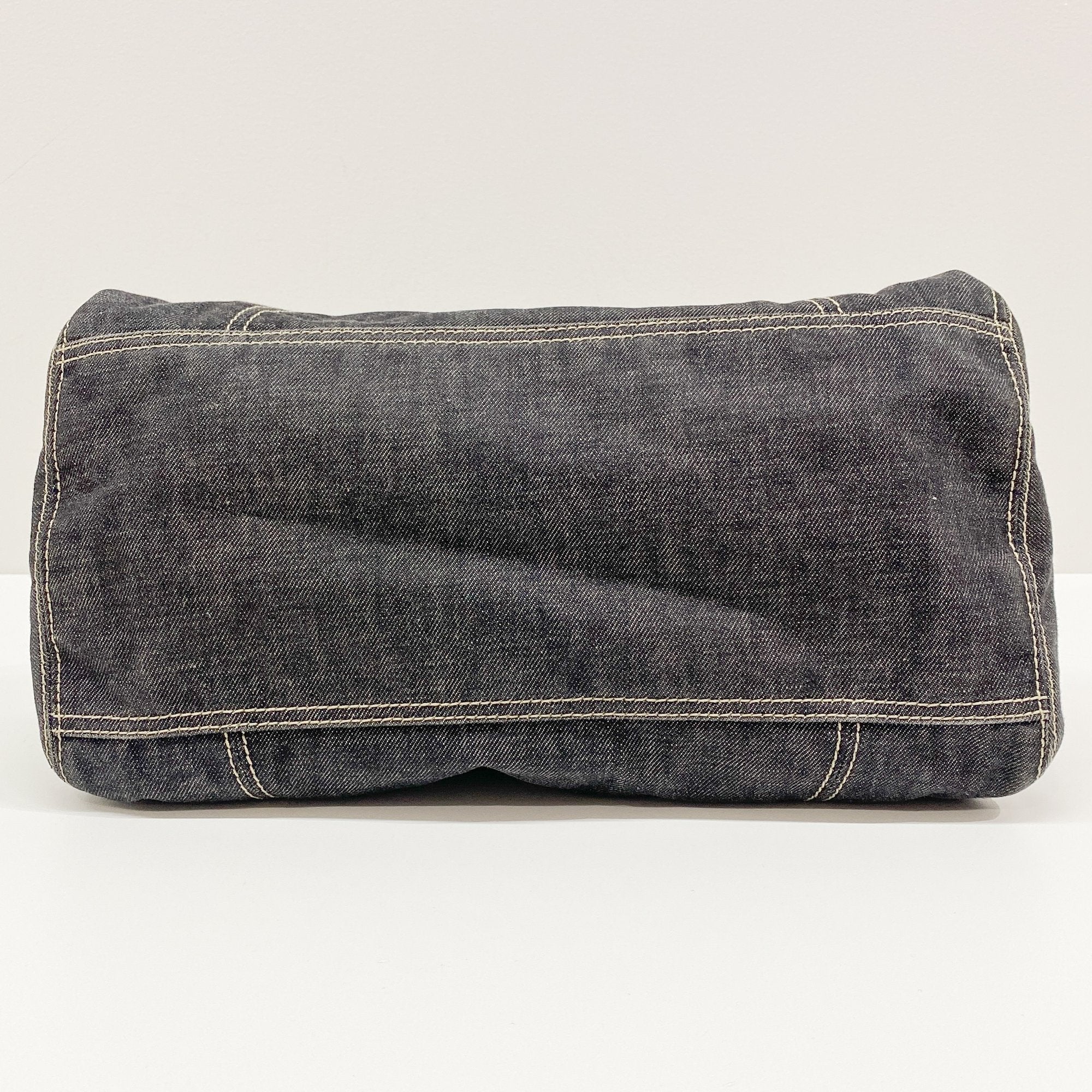 Archive Blue Denim Shoulder Bag