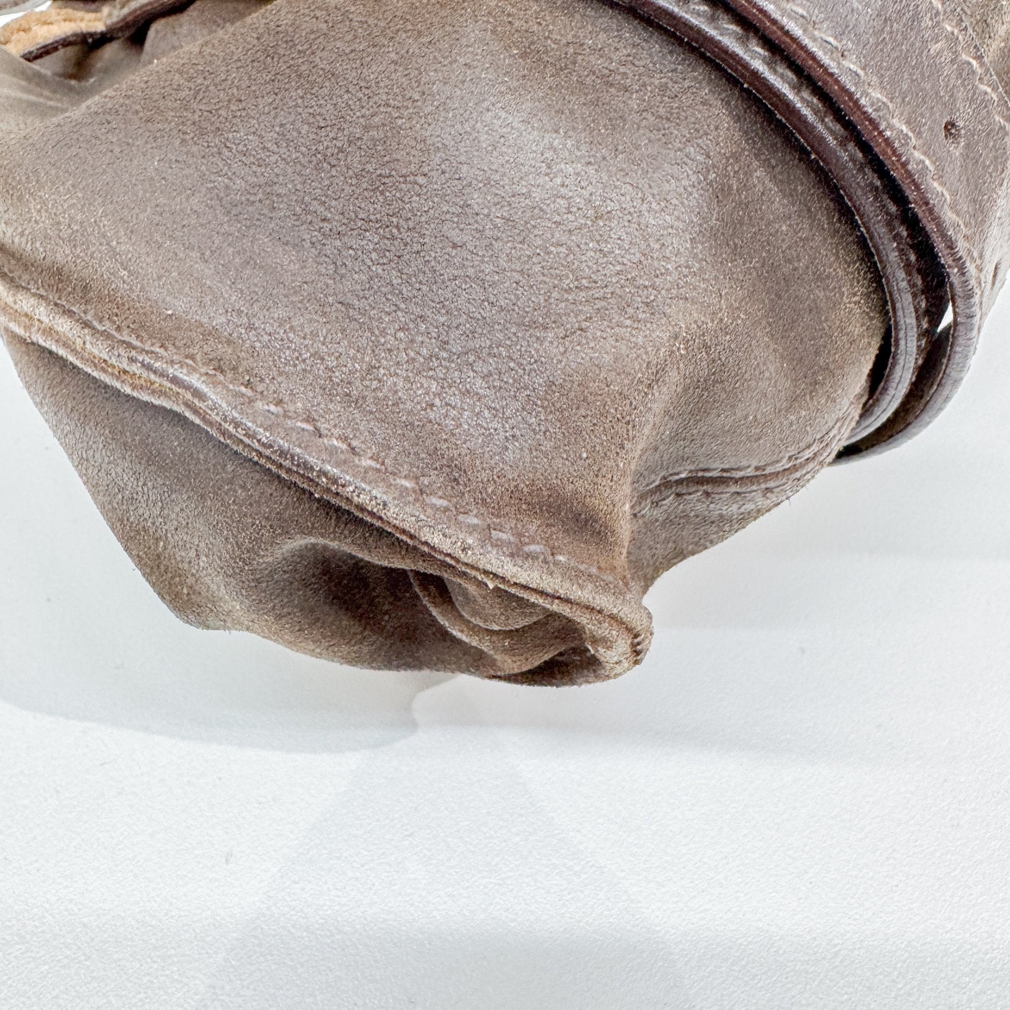 Archive Brown Suede Shoulder Bag