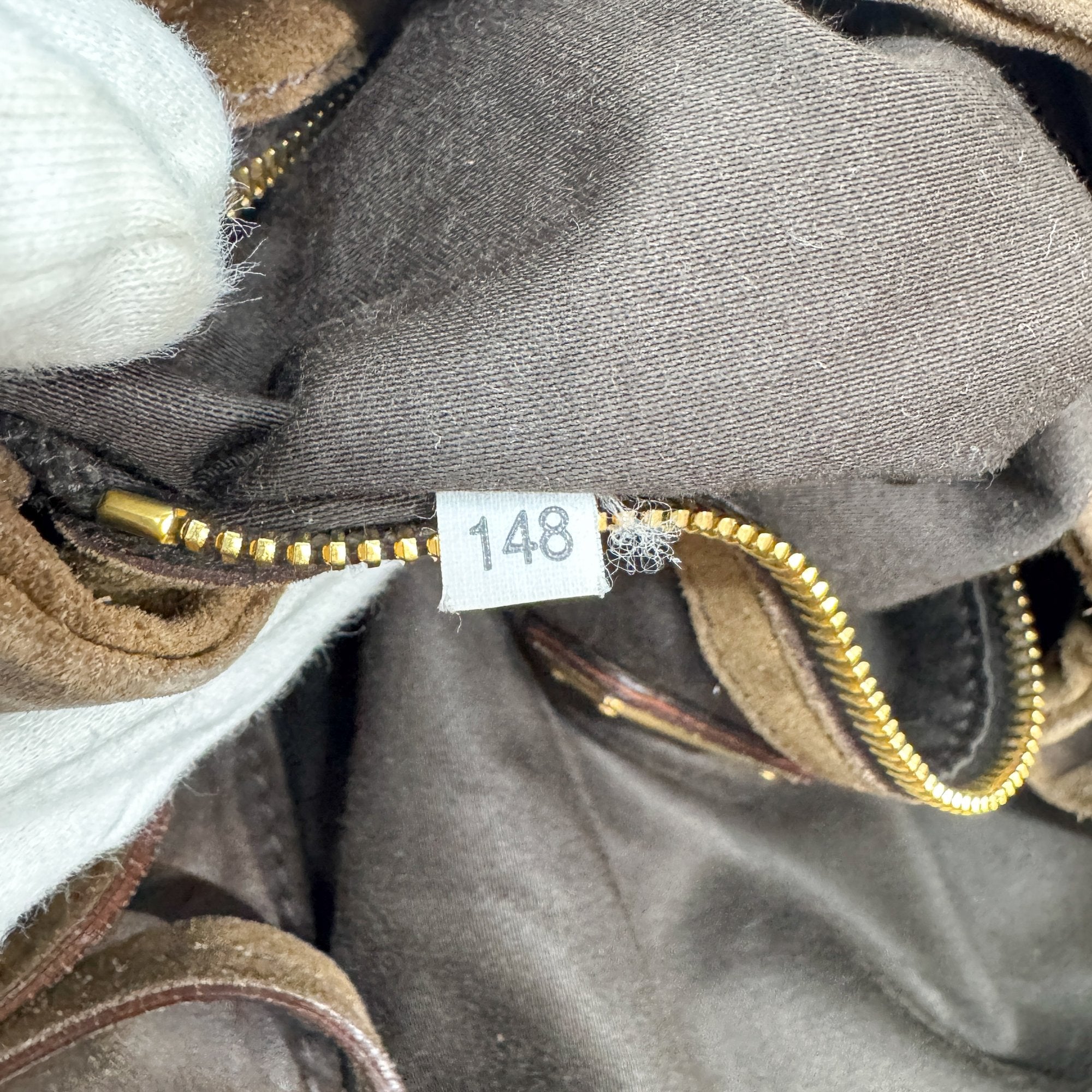 Archive Brown Suede Shoulder Bag