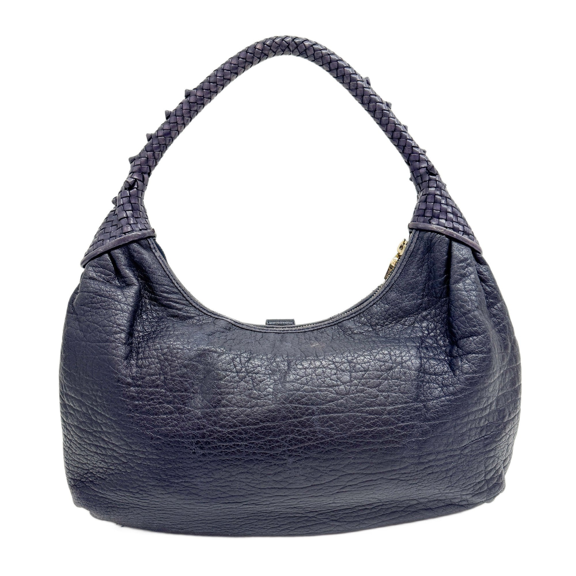 Spy Dark Blue Leather Shoulder Bag