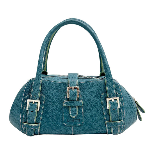 Senda Turquoise Leather Shoulder Bag