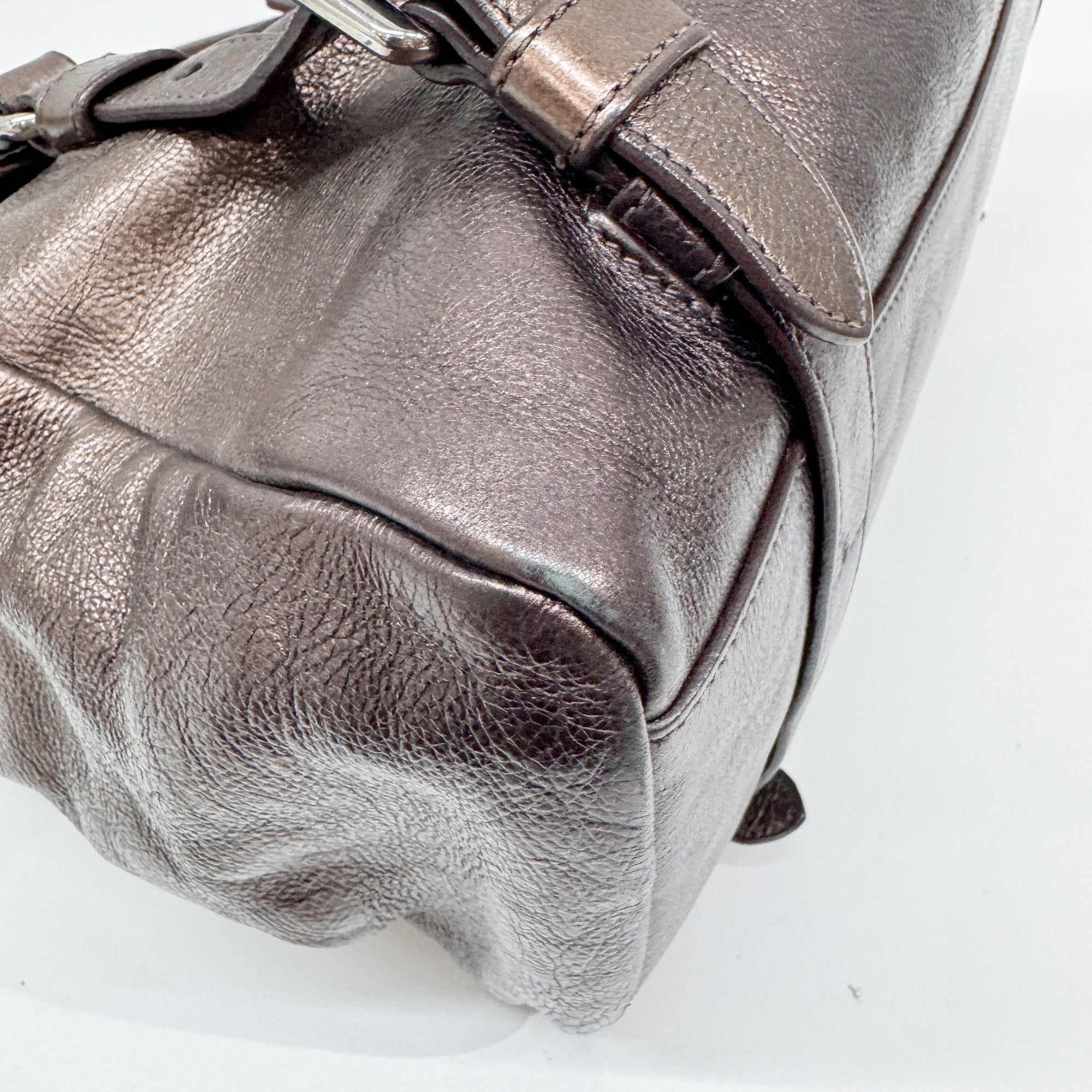 Brown Leather Shoulder Bag