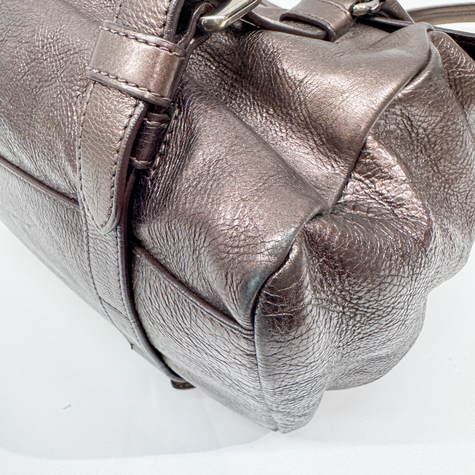 Brown Leather Shoulder Bag